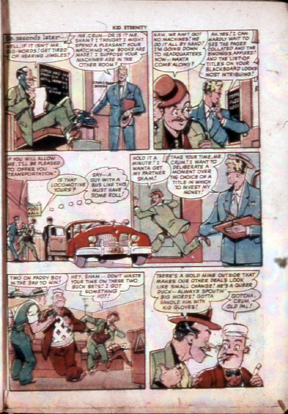 Read online Kid Eternity (1946) comic -  Issue #13 - 29
