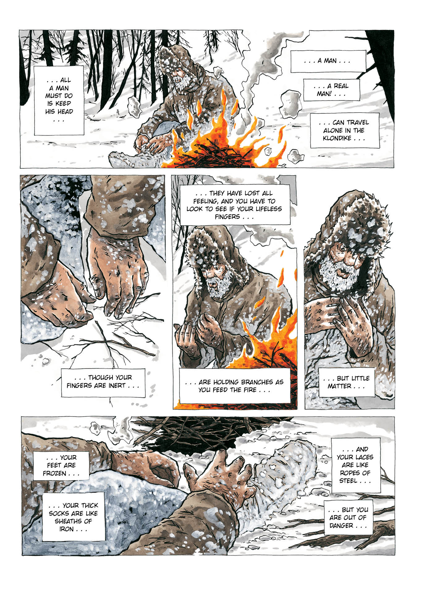 Read online To Build a Fire comic -  Issue # Full - 46