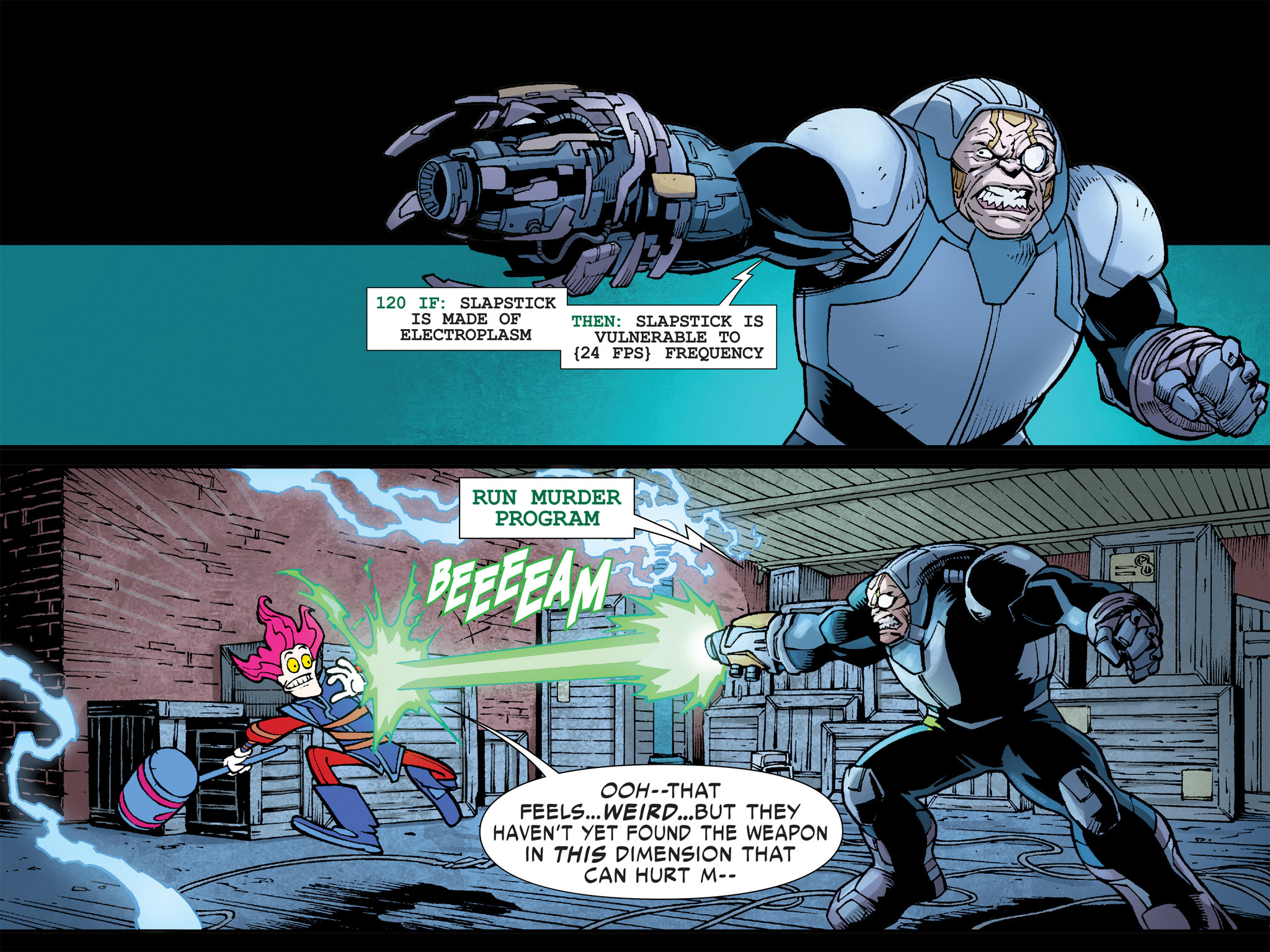 Read online Slapstick Infinite Comic comic -  Issue #1 - 65