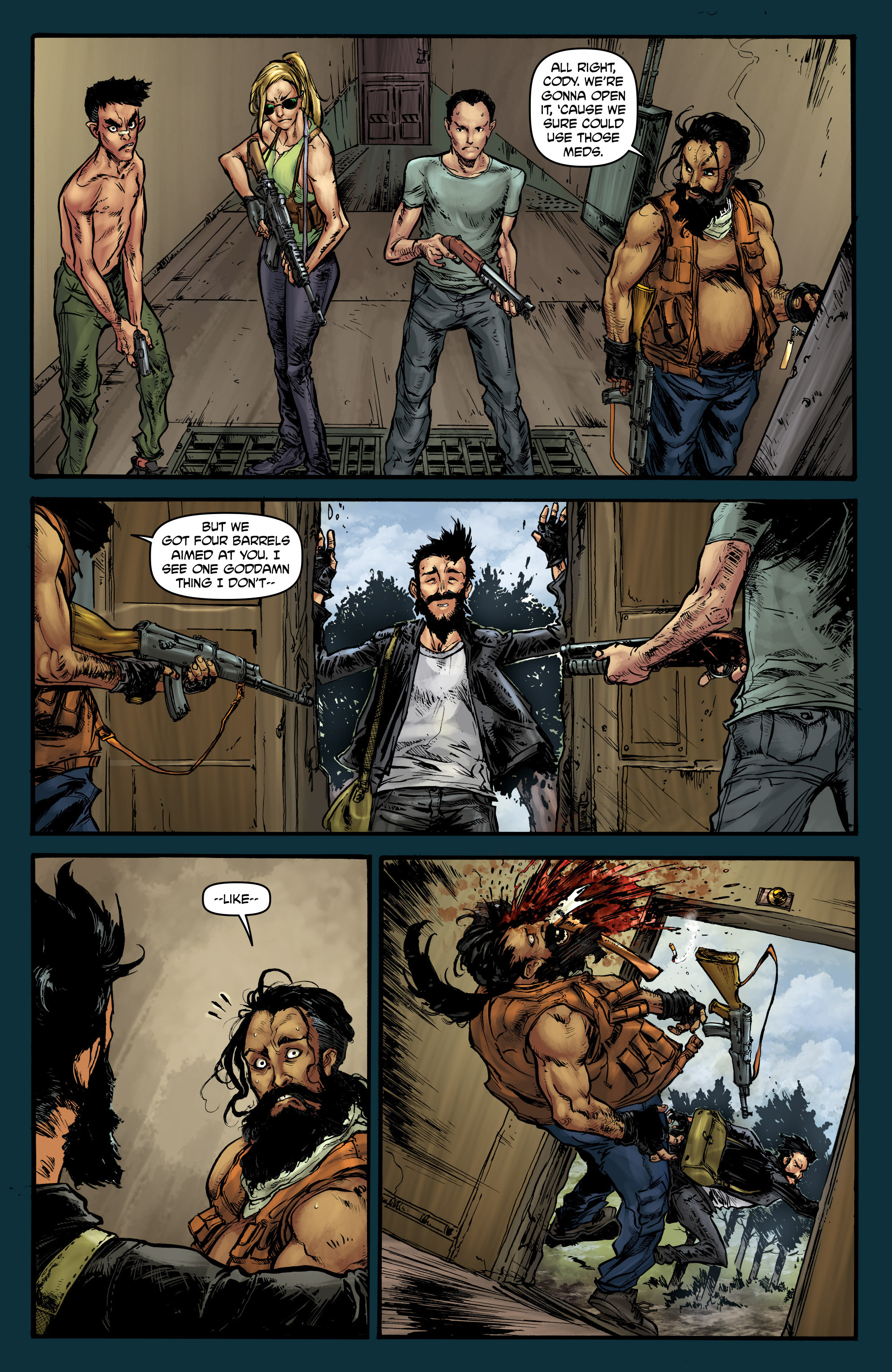 Read online Crossed: Badlands comic -  Issue #95 - 4