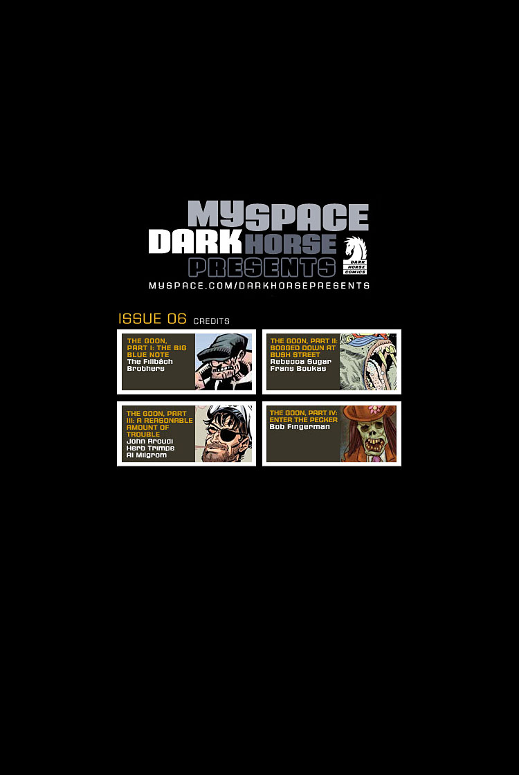 Read online MySpace Dark Horse Presents comic -  Issue #6 - 2