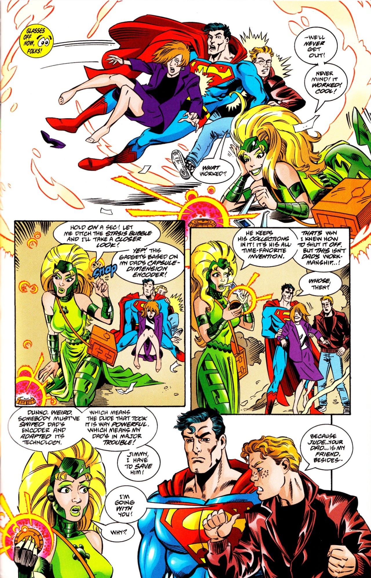 Read online Superman 3-D comic -  Issue # Full - 9