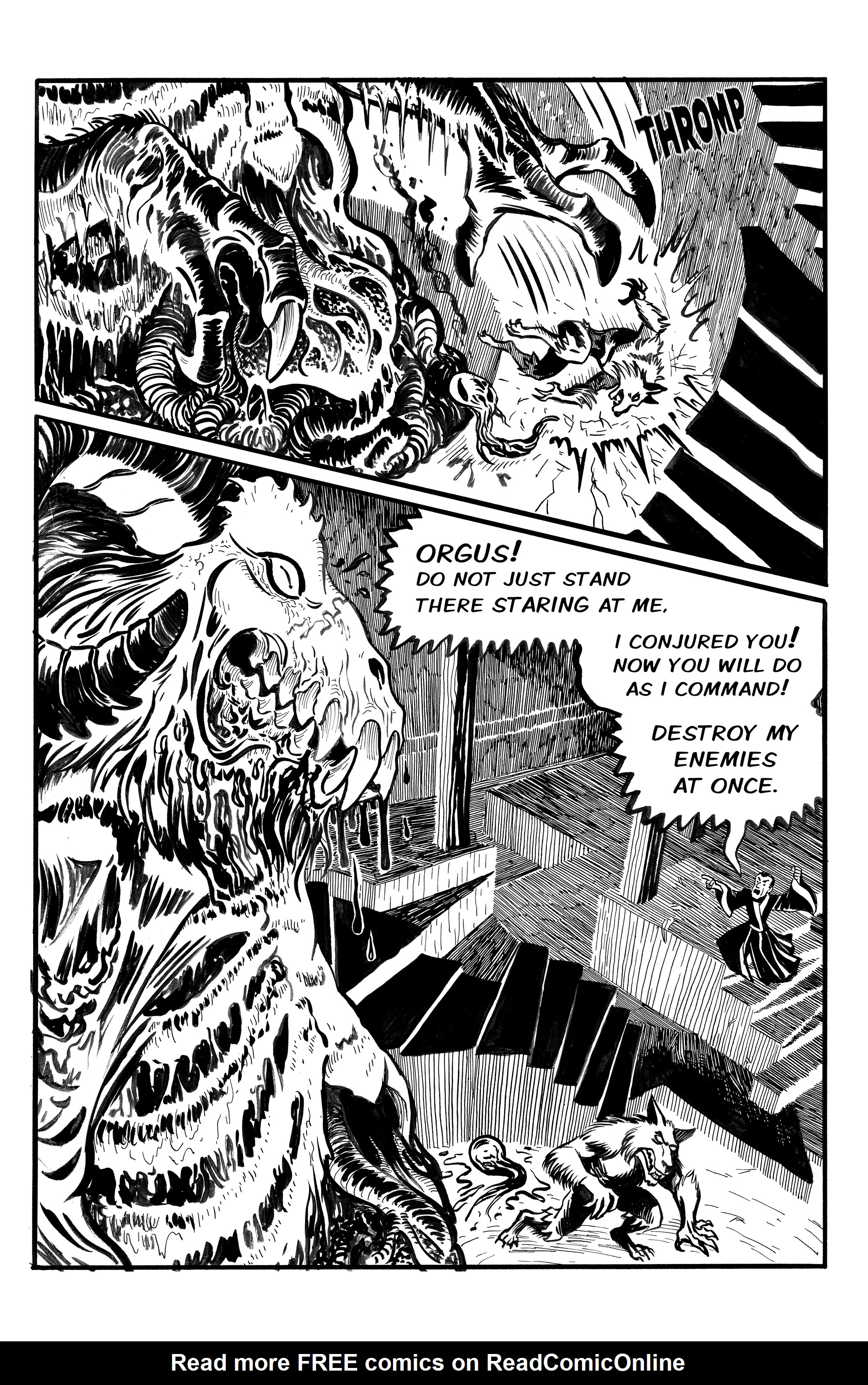 Read online Wulf and Batsy: Magnum Orgus comic -  Issue #8 - 56