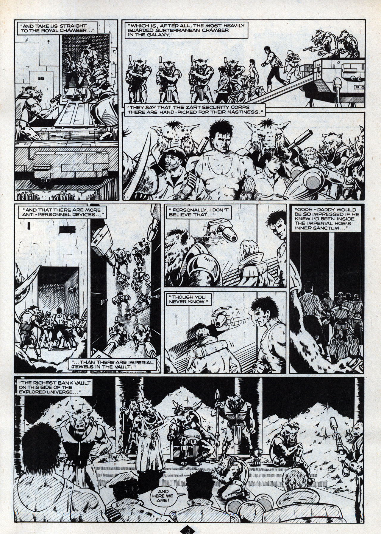 Read online Captain Britain (1985) comic -  Issue #6 - 33