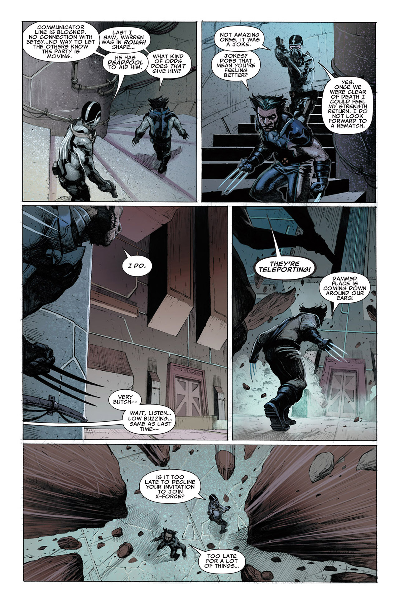 Read online Uncanny X-Force (2010) comic -  Issue #3 - 22