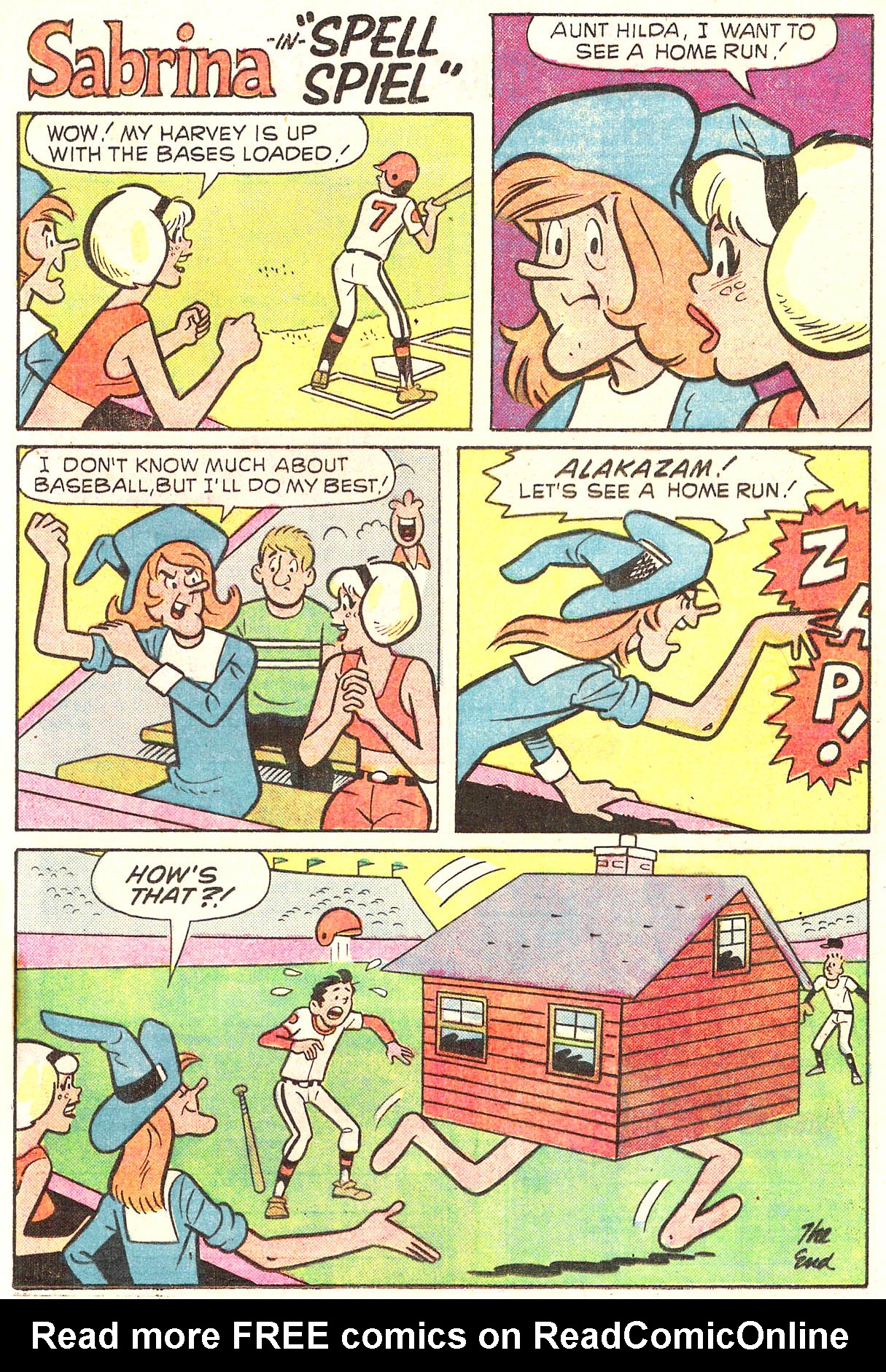 Read online Sabrina The Teenage Witch (1971) comic -  Issue #35 - 17