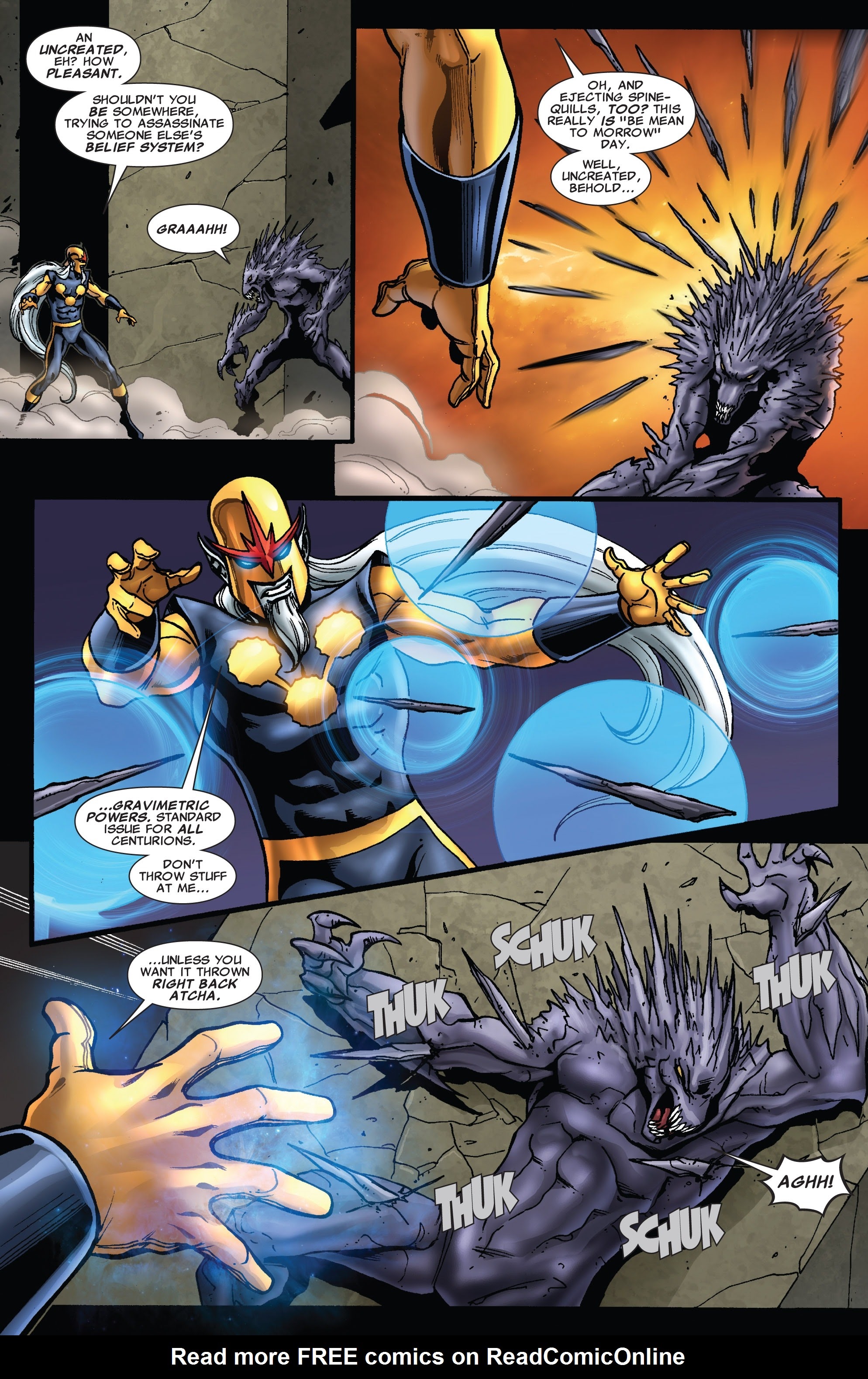 Read online Nova (2007) comic -  Issue #28 - 8