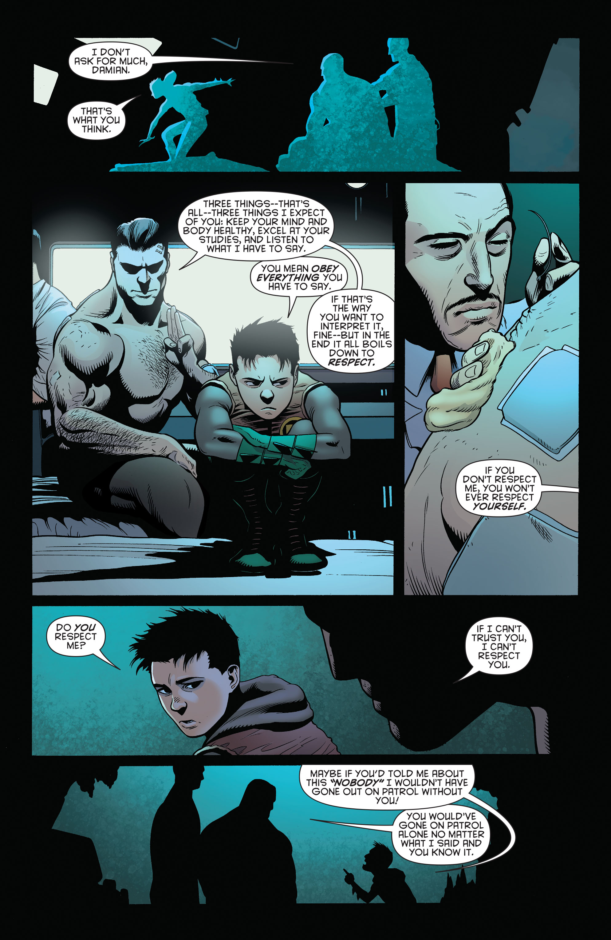 Read online Batman and Robin (2011) comic -  Issue # _Bad Blood (DC Essential Edition) (Part 1) - 81