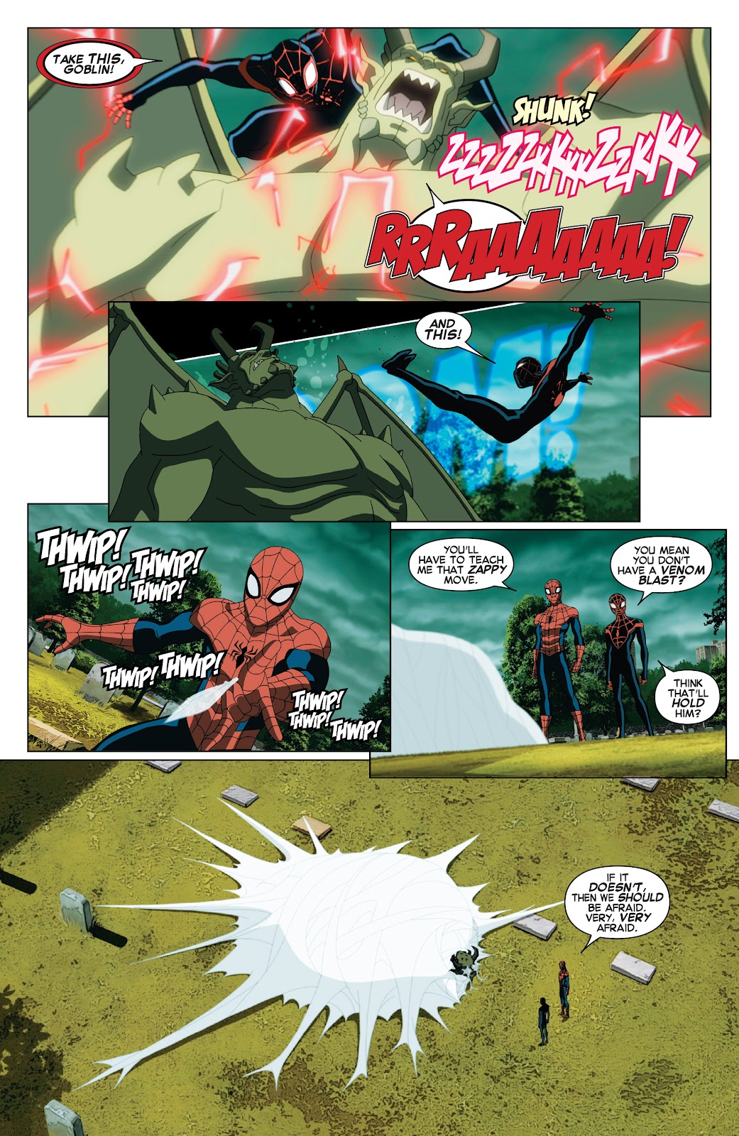 Marvel Universe Ultimate Spider-Man Spider-Verse issue 3 - Page 21