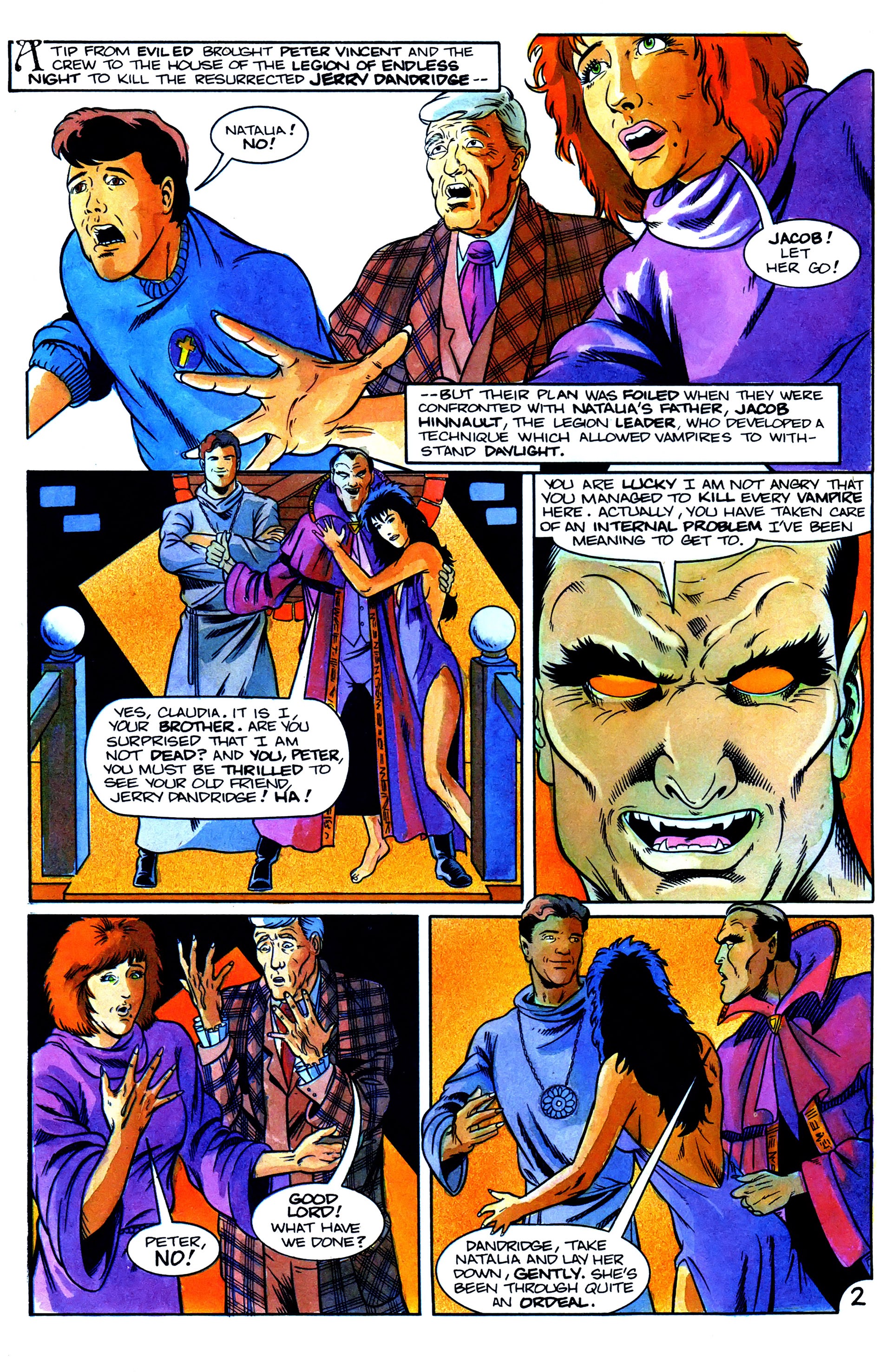 Read online Fright Night (1988) comic -  Issue #19 - 4