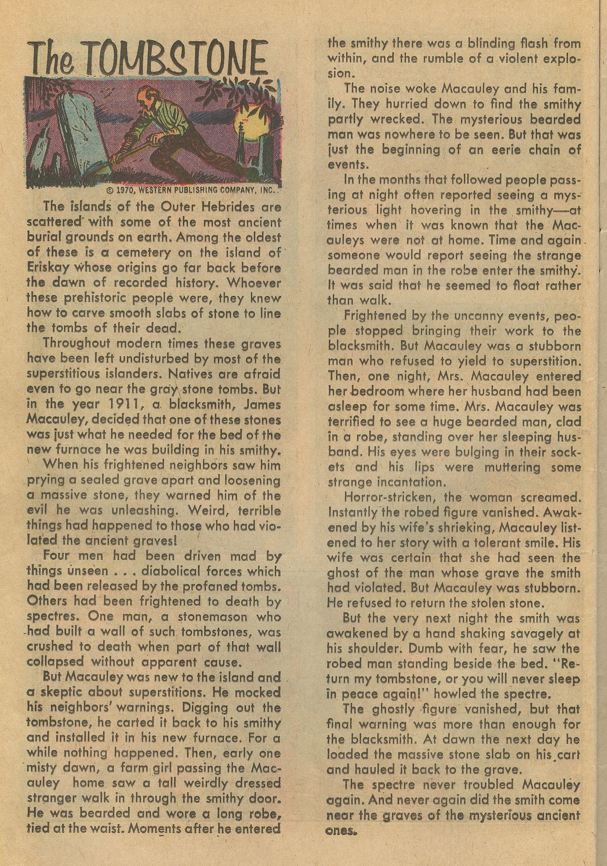 Read online Boris Karloff Tales of Mystery comic -  Issue #31 - 12