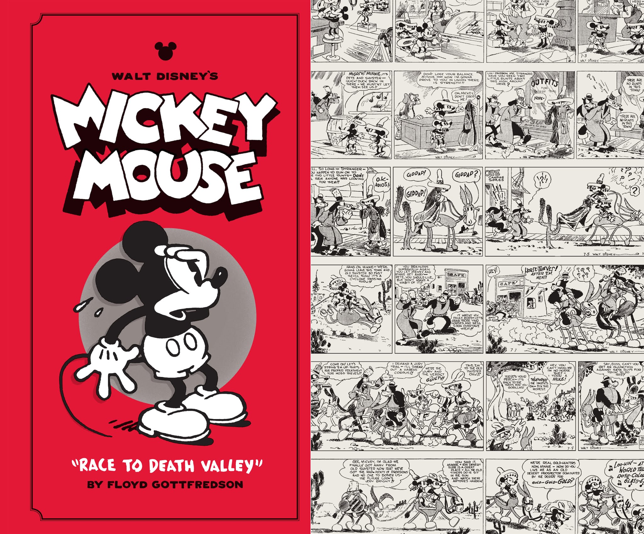 Read online Walt Disney's Mickey Mouse by Floyd Gottfredson comic -  Issue # TPB 1 (Part 1) - 1