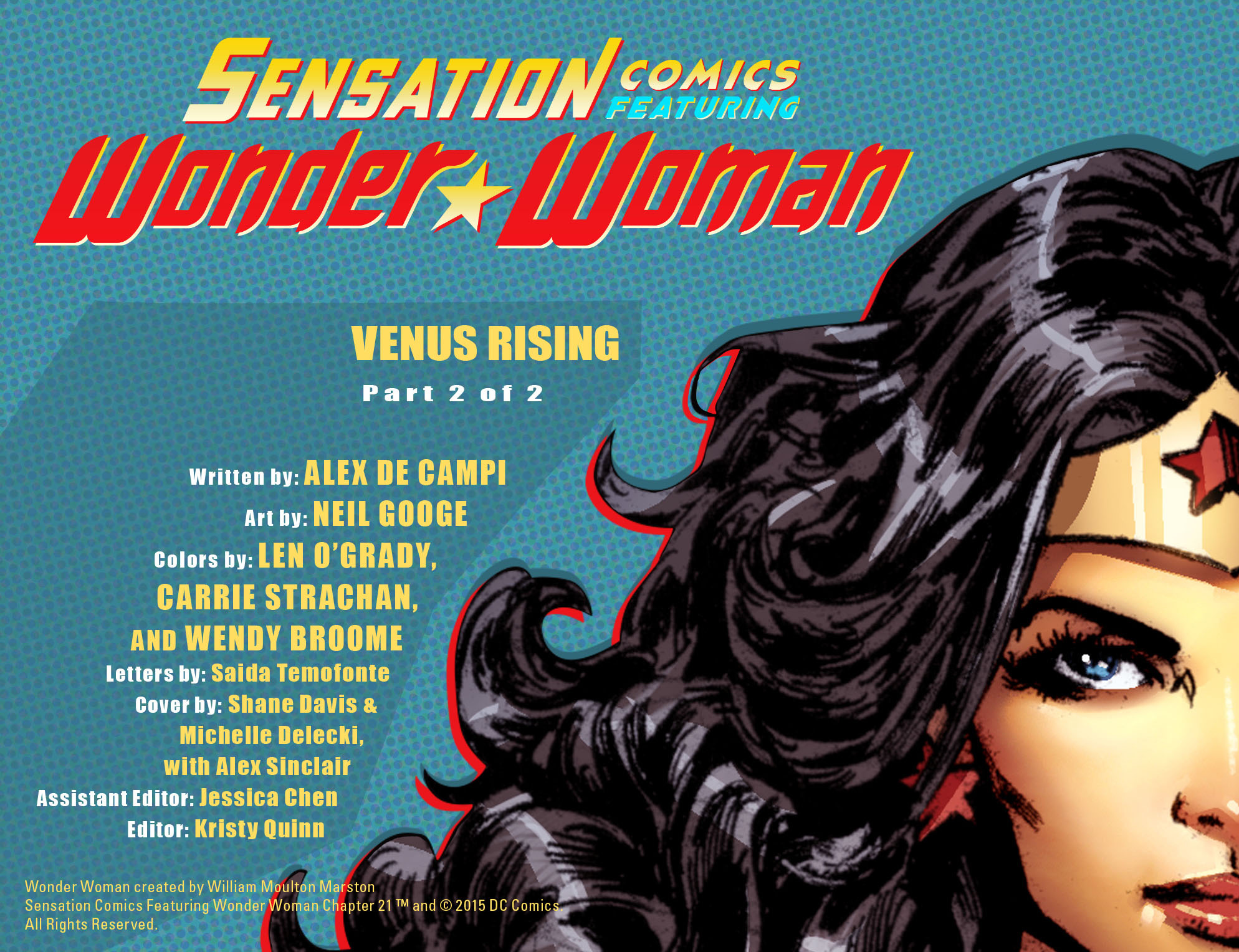 Read online Sensation Comics Featuring Wonder Woman comic -  Issue #21 - 2