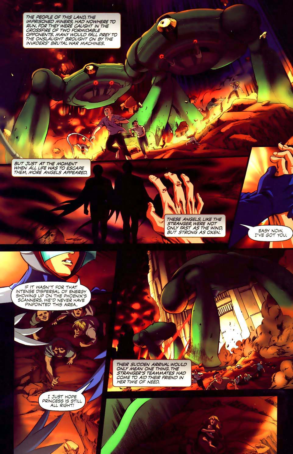 Read online Battle of the Planets/Witchblade comic -  Issue # Full - 34