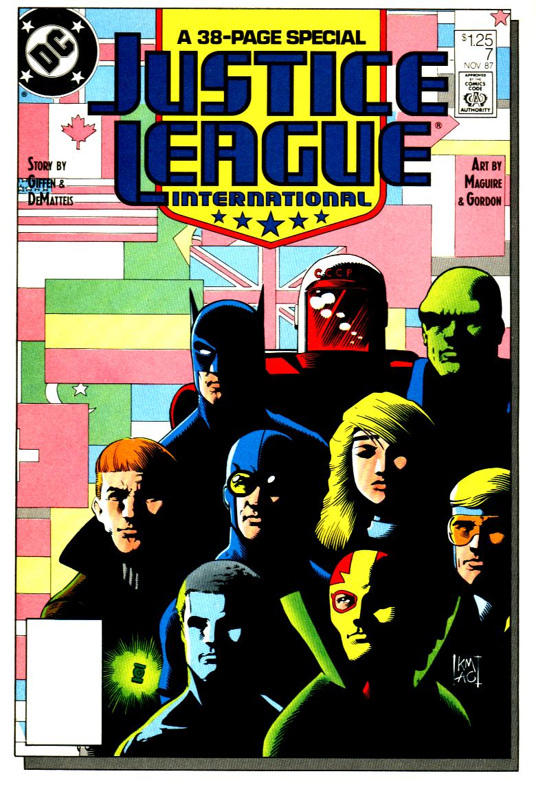 Read online Justice League International (1987) comic -  Issue #1-7 - A New Beginning - 191
