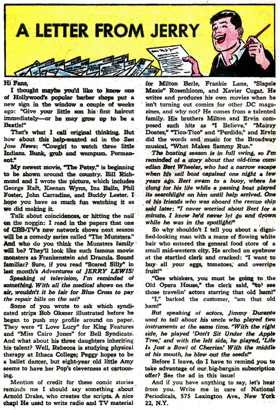 Read online The Adventures of Jerry Lewis comic -  Issue #84 - 12