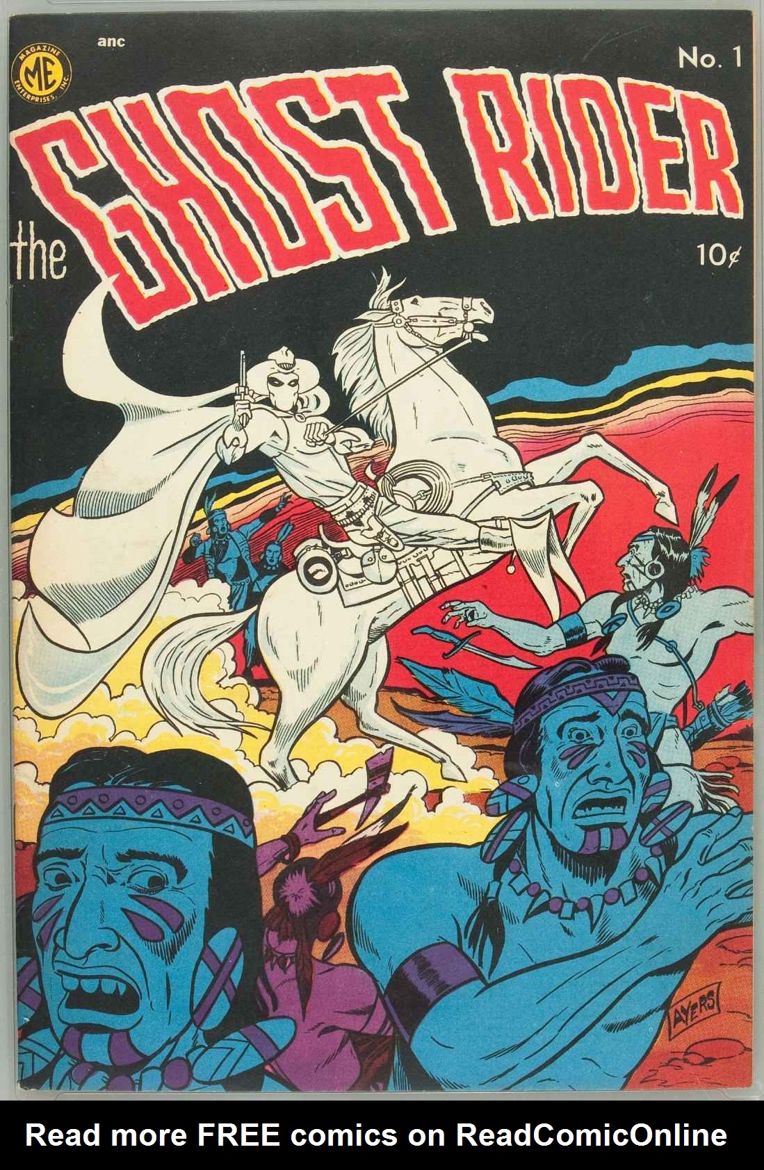 Read online The Ghost Rider (1950) comic -  Issue #1 - 1