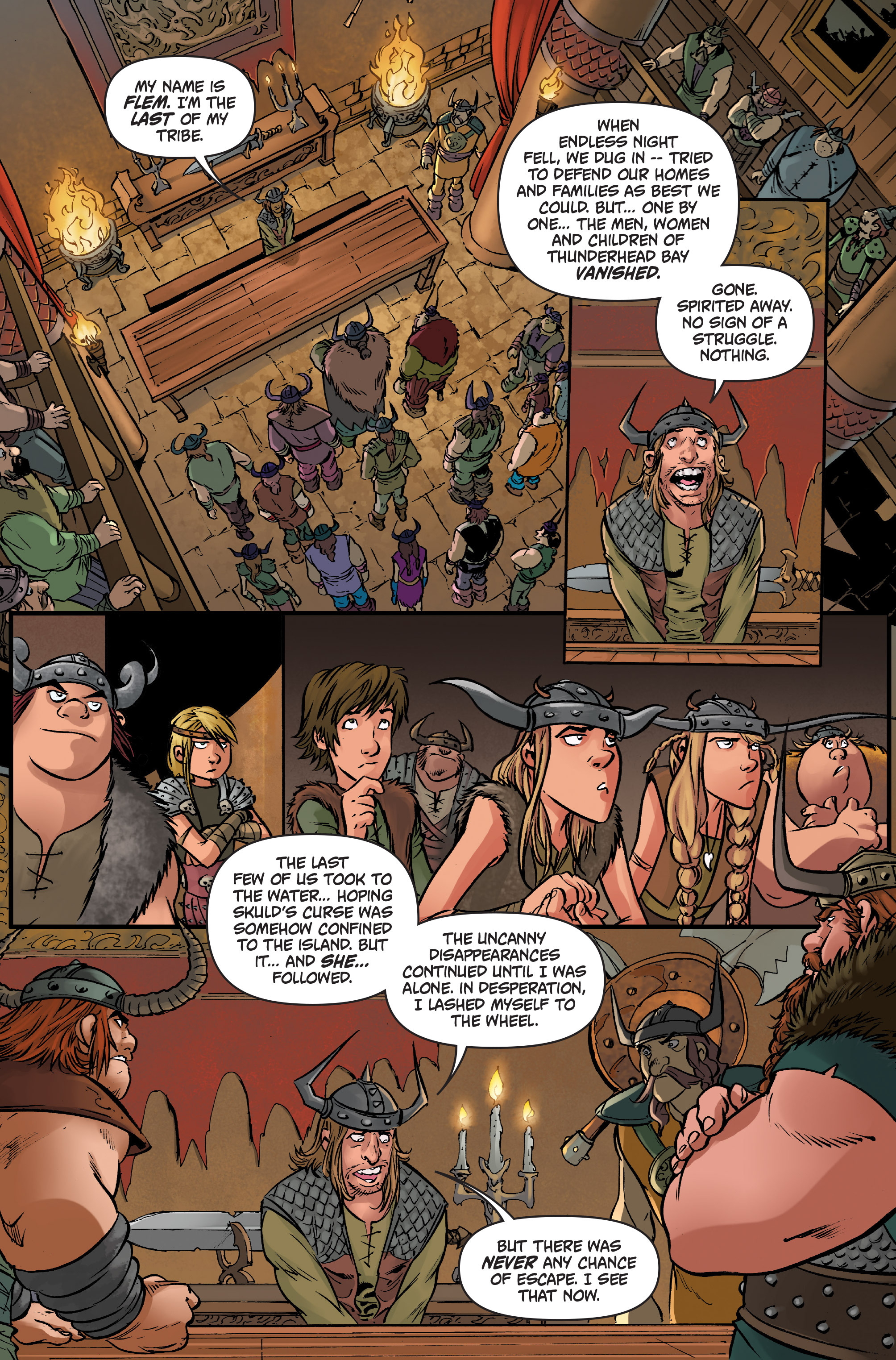 Read online DreamWorks Dragons: Defenders of Berk Collection: Fire & Ice comic -  Issue # TPB - 20