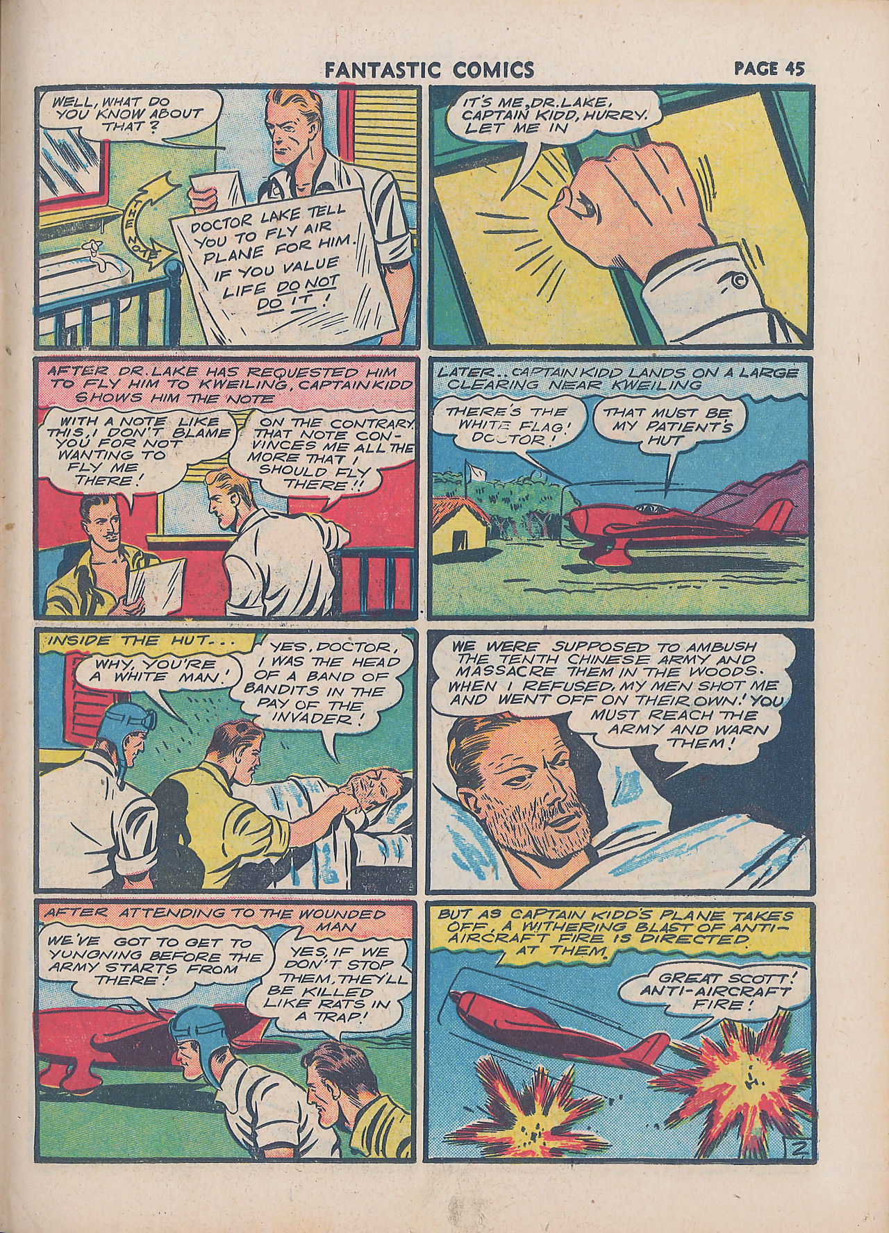 Read online Fantastic Comics comic -  Issue #16 - 46