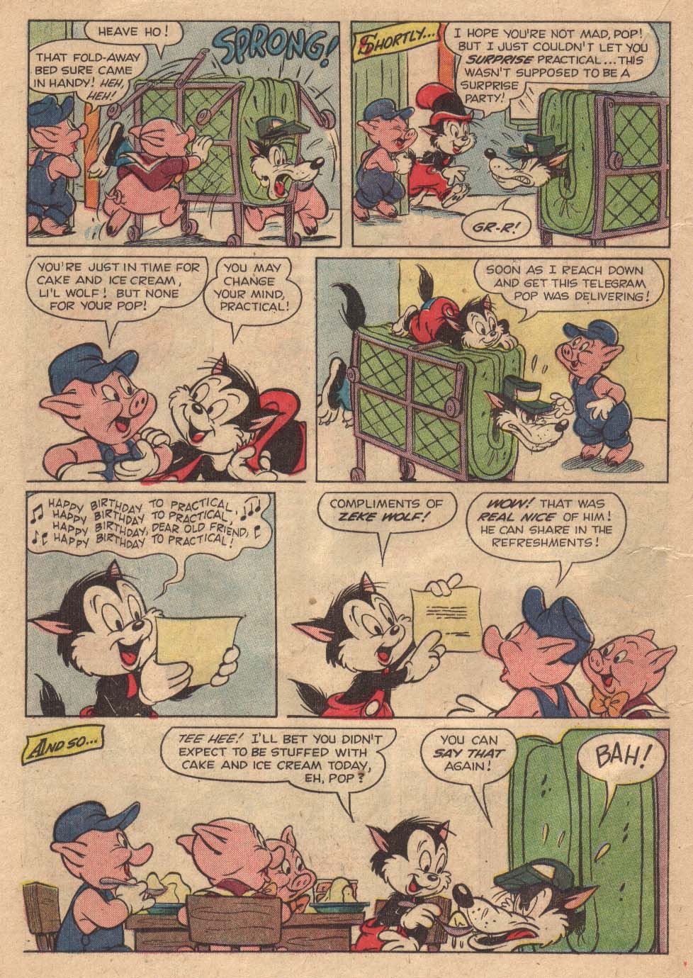 Read online Walt Disney's Comics and Stories comic -  Issue #190 - 18