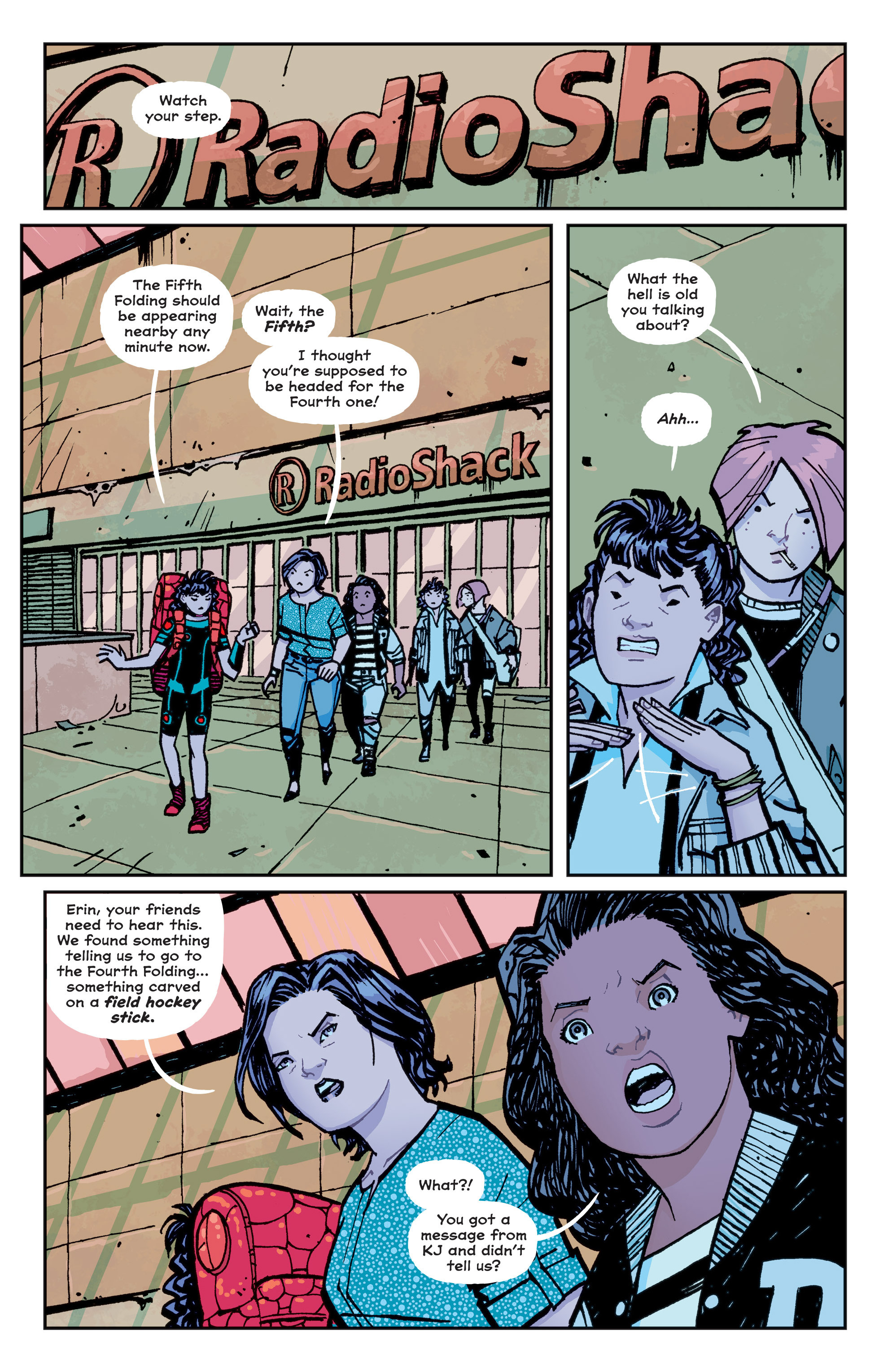 Read online Paper Girls comic -  Issue #9 - 21