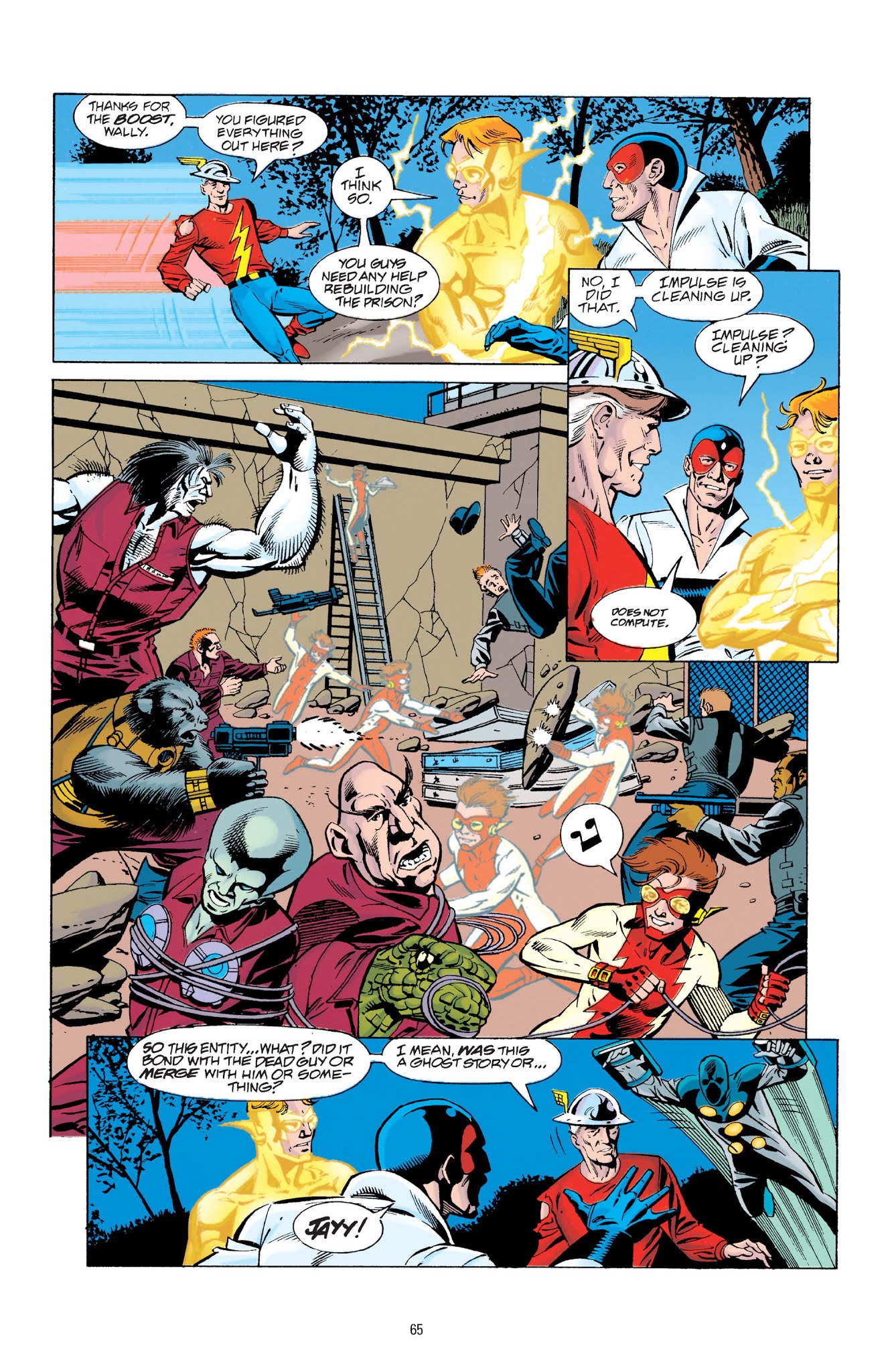 Read online The Flash by Grant Morrison and Mark Millar comic -  Issue # TPB - 65