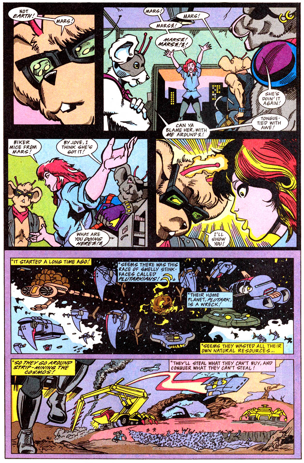 Read online Biker Mice from Mars comic -  Issue #2 - 4