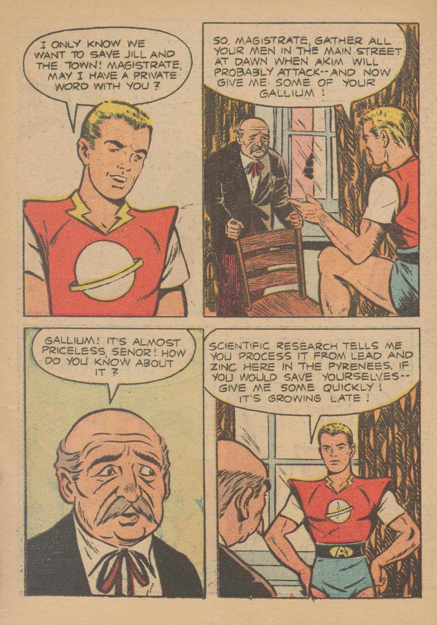 Read online Captain Atom (1950) comic -  Issue #1 - 16