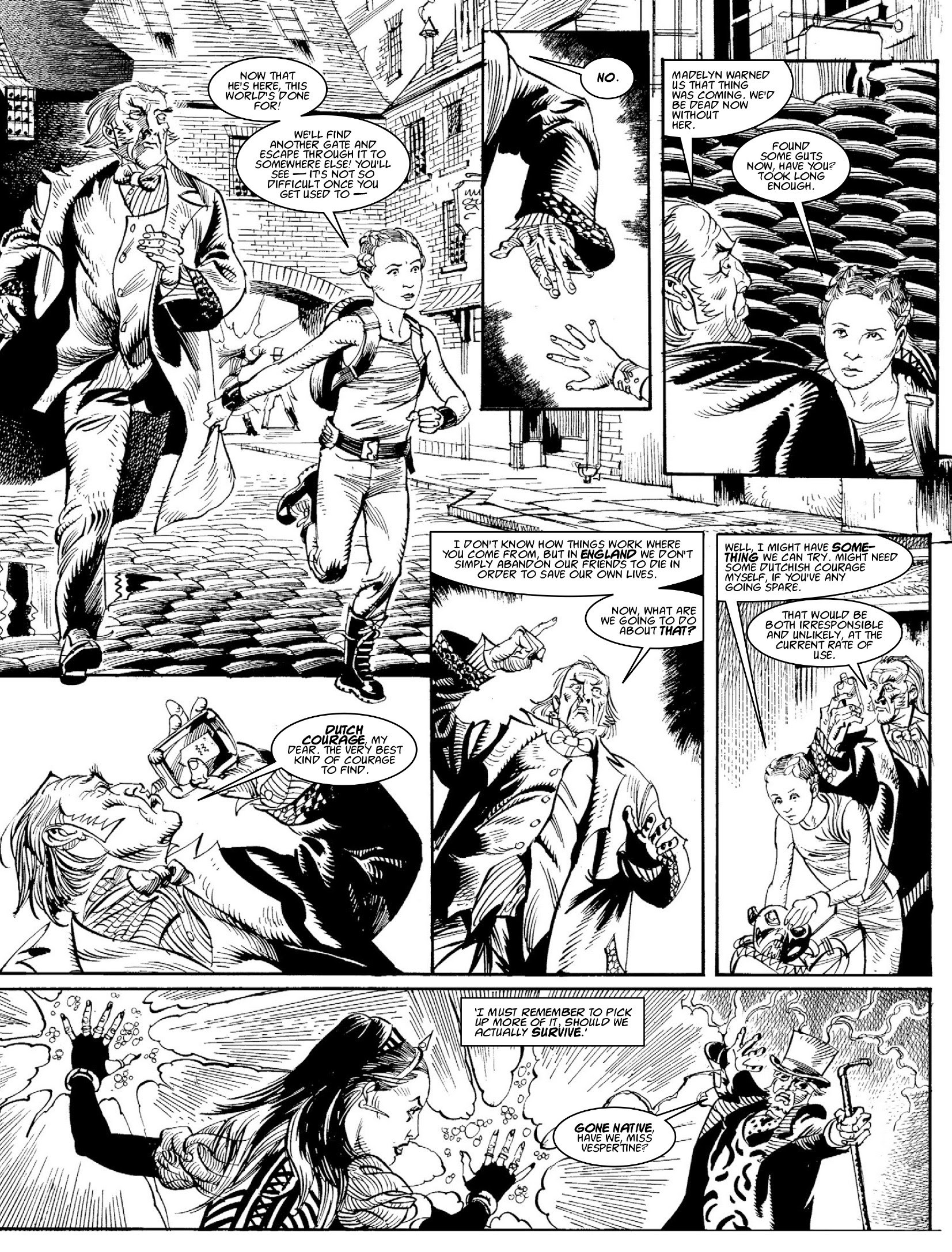 Read online Judge Dredd Megazine (Vol. 5) comic -  Issue #438 - 100