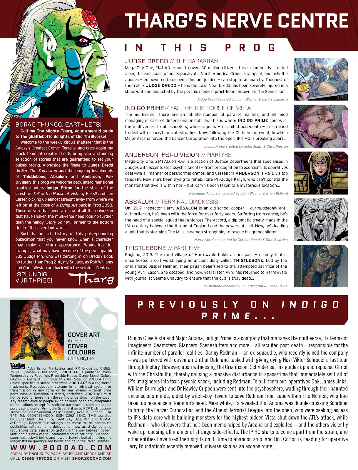 2000 AD issue 2139 - Page 2