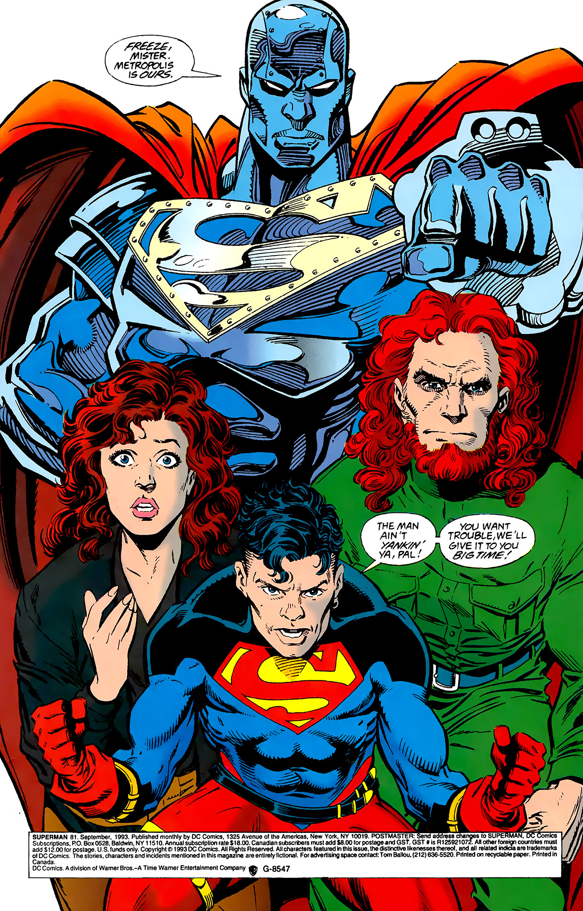 Read online Superman (1987) comic -  Issue #81 - 2