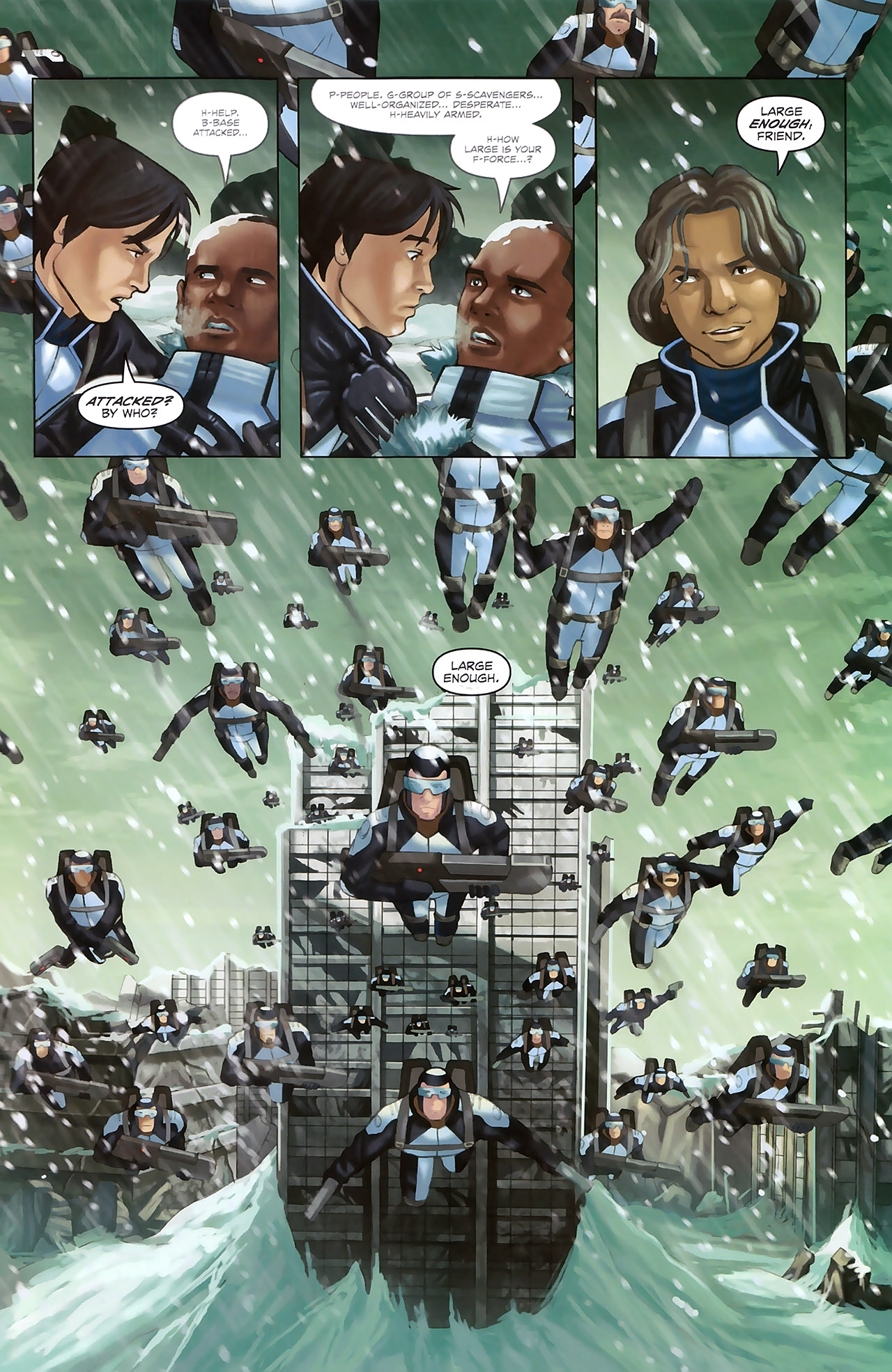 Read online Drafted: One Hundred Days comic -  Issue # Full - 44