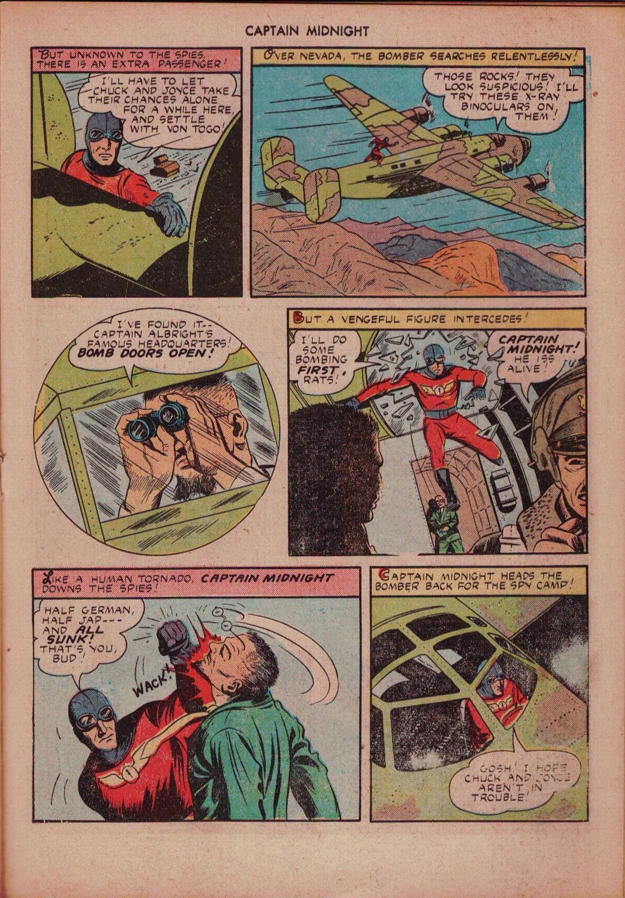 Read online Captain Midnight (1942) comic -  Issue #16 - 23