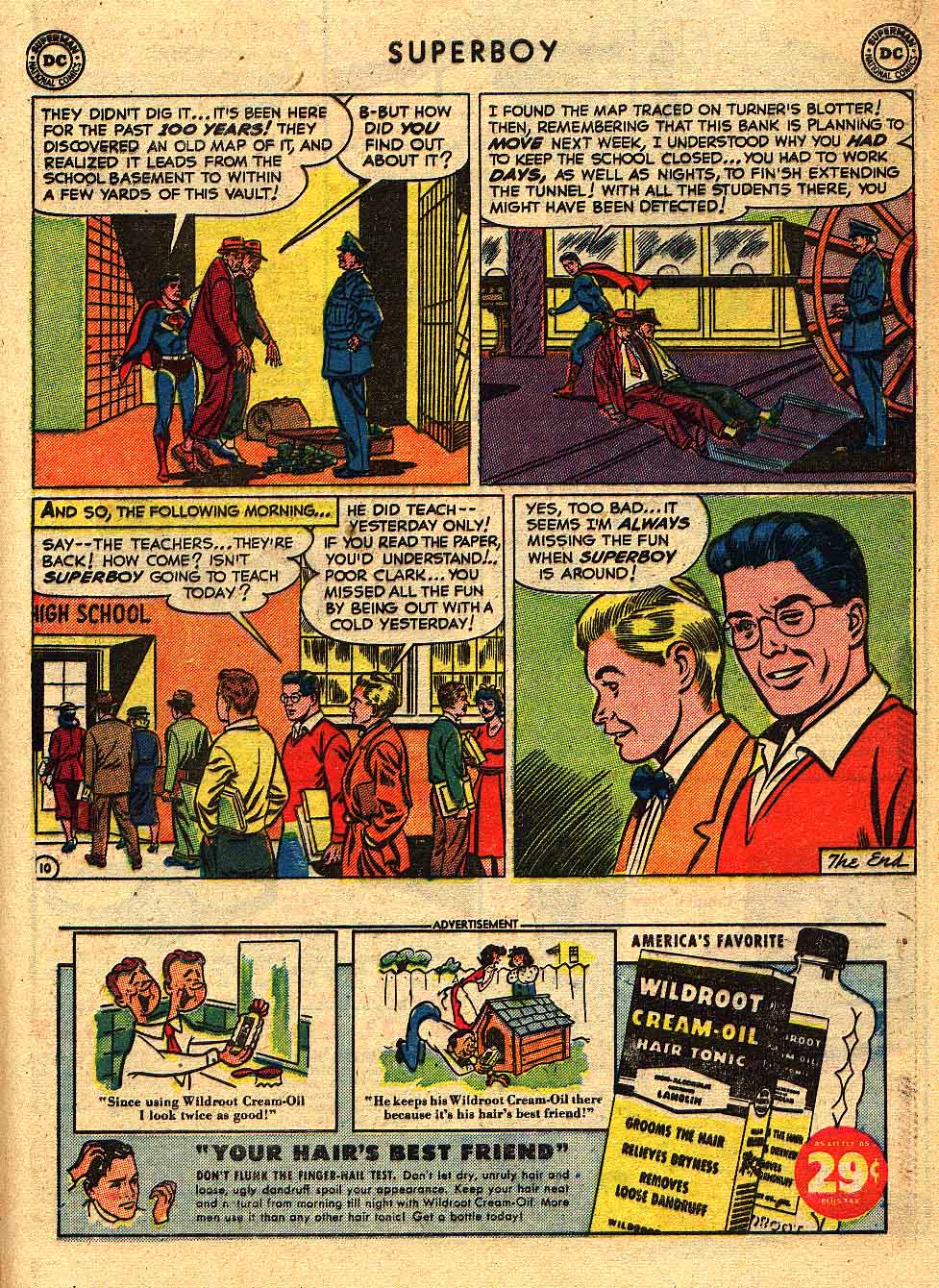 Read online Superboy (1949) comic -  Issue #19 - 35