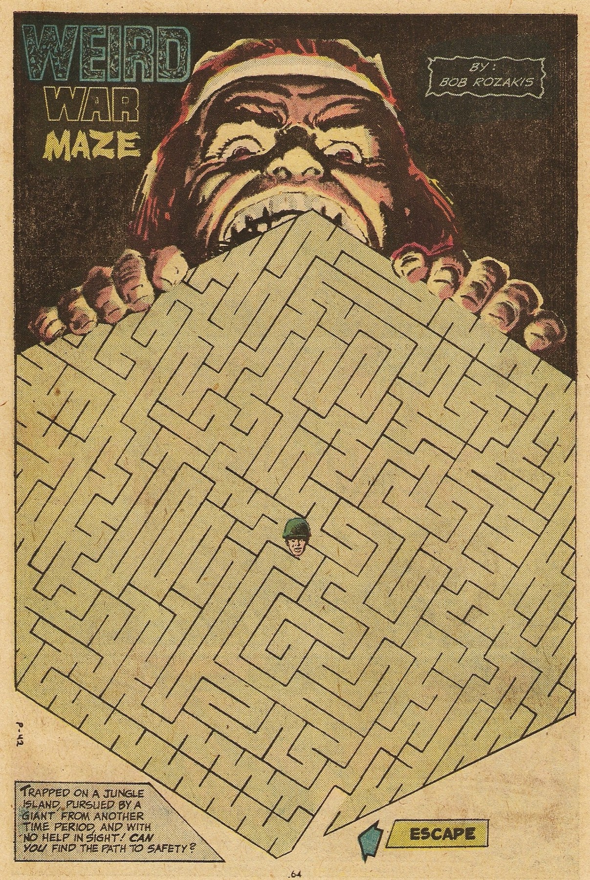 Read online Weird War Tales (1971) comic -  Issue #36 - 64