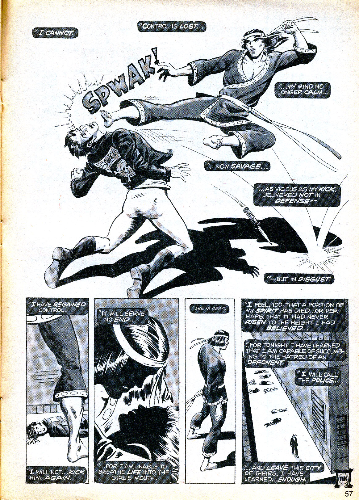 Read online The Deadly Hands of Kung Fu comic -  Issue #6 - 51