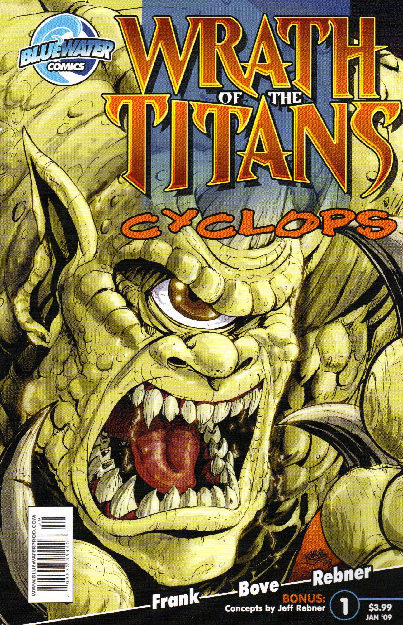Read online Wrath Of The Titans Cyclops comic -  Issue #1 - 1
