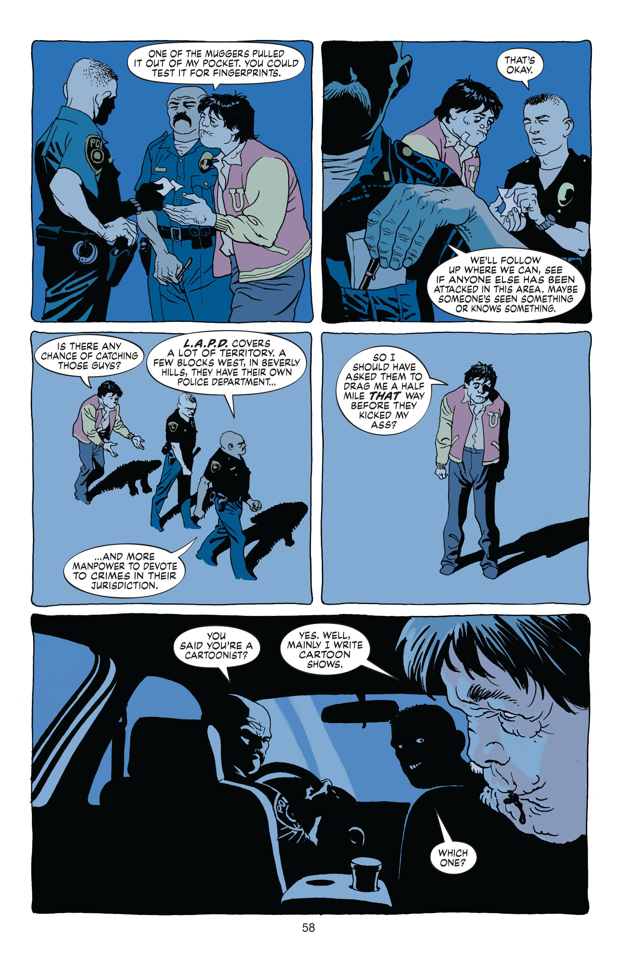 Read online Dark Night: A True Batman Story comic -  Issue # Full - 56