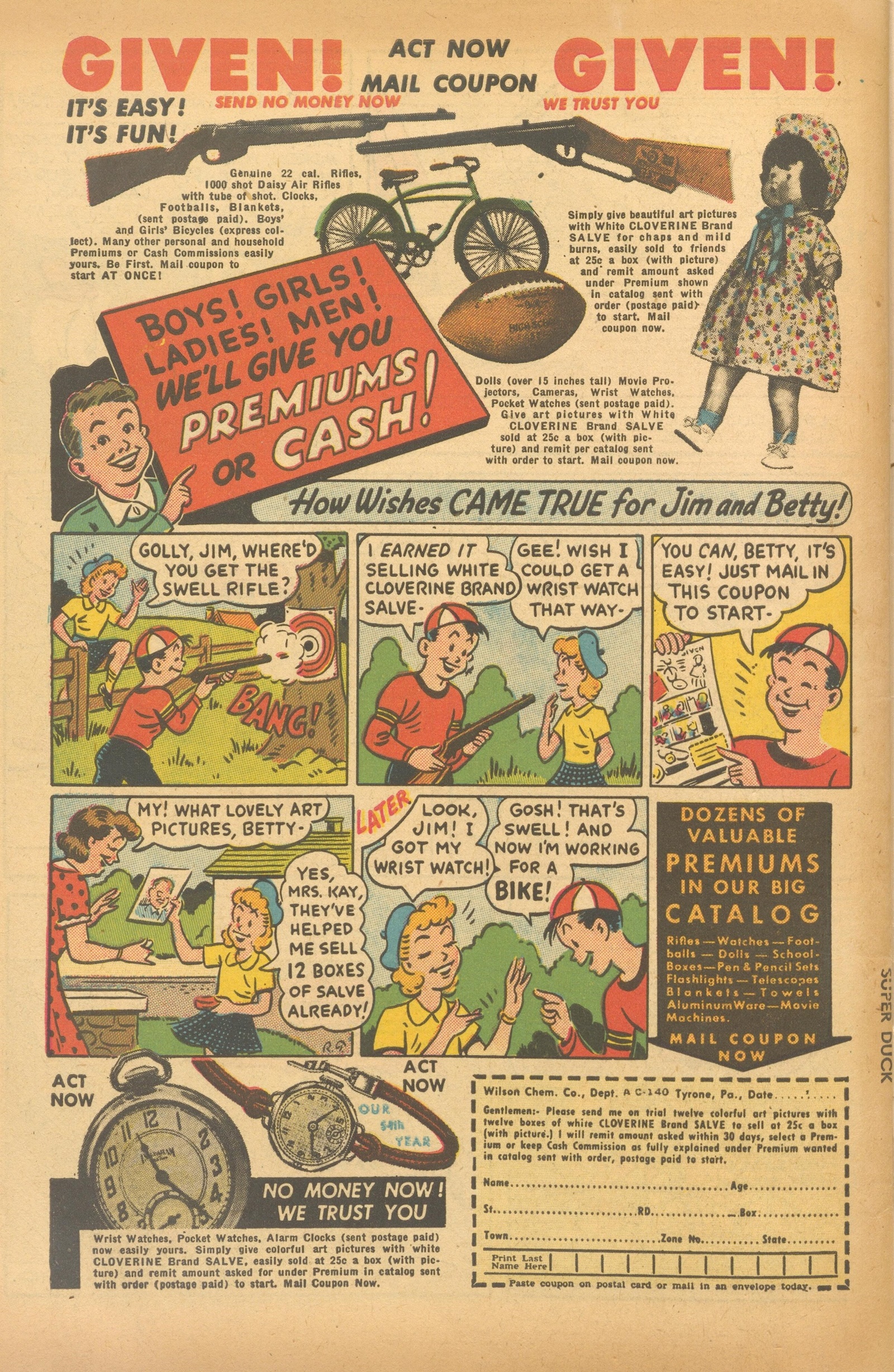Read online Super Duck Comics comic -  Issue #30 - 50