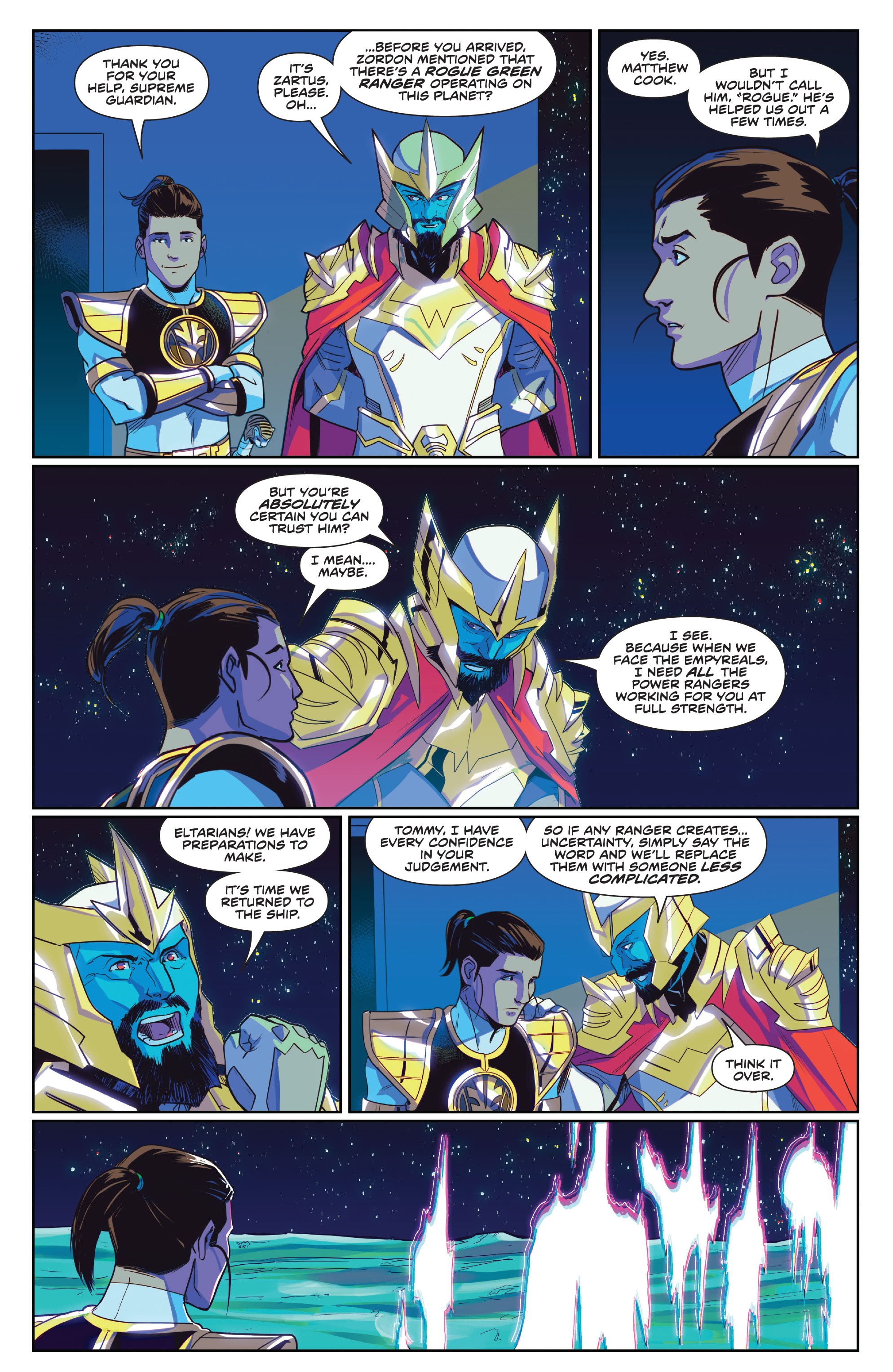 Read online Mighty Morphin comic -  Issue #11 - 14