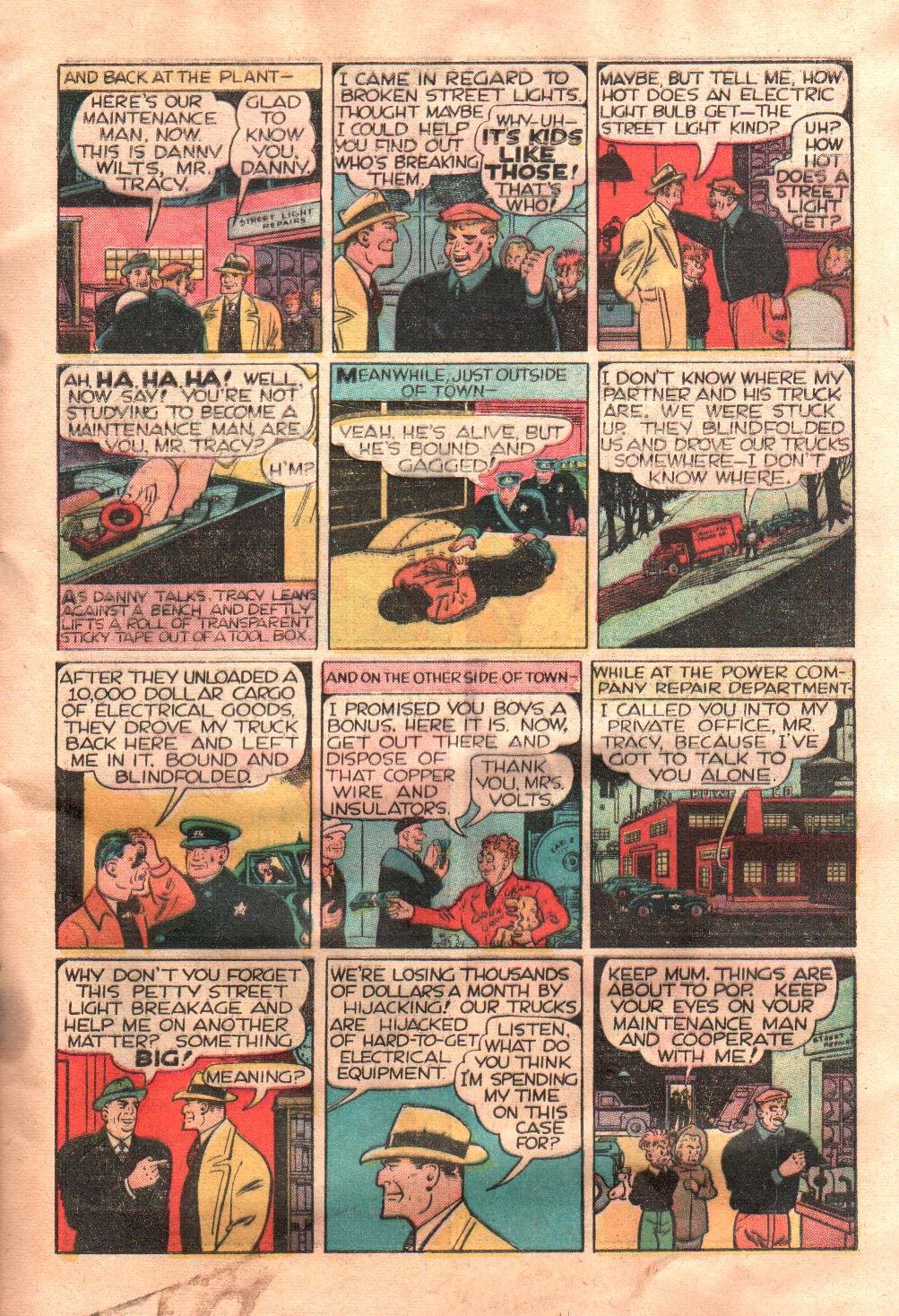Read online Dick Tracy comic -  Issue #51 - 10