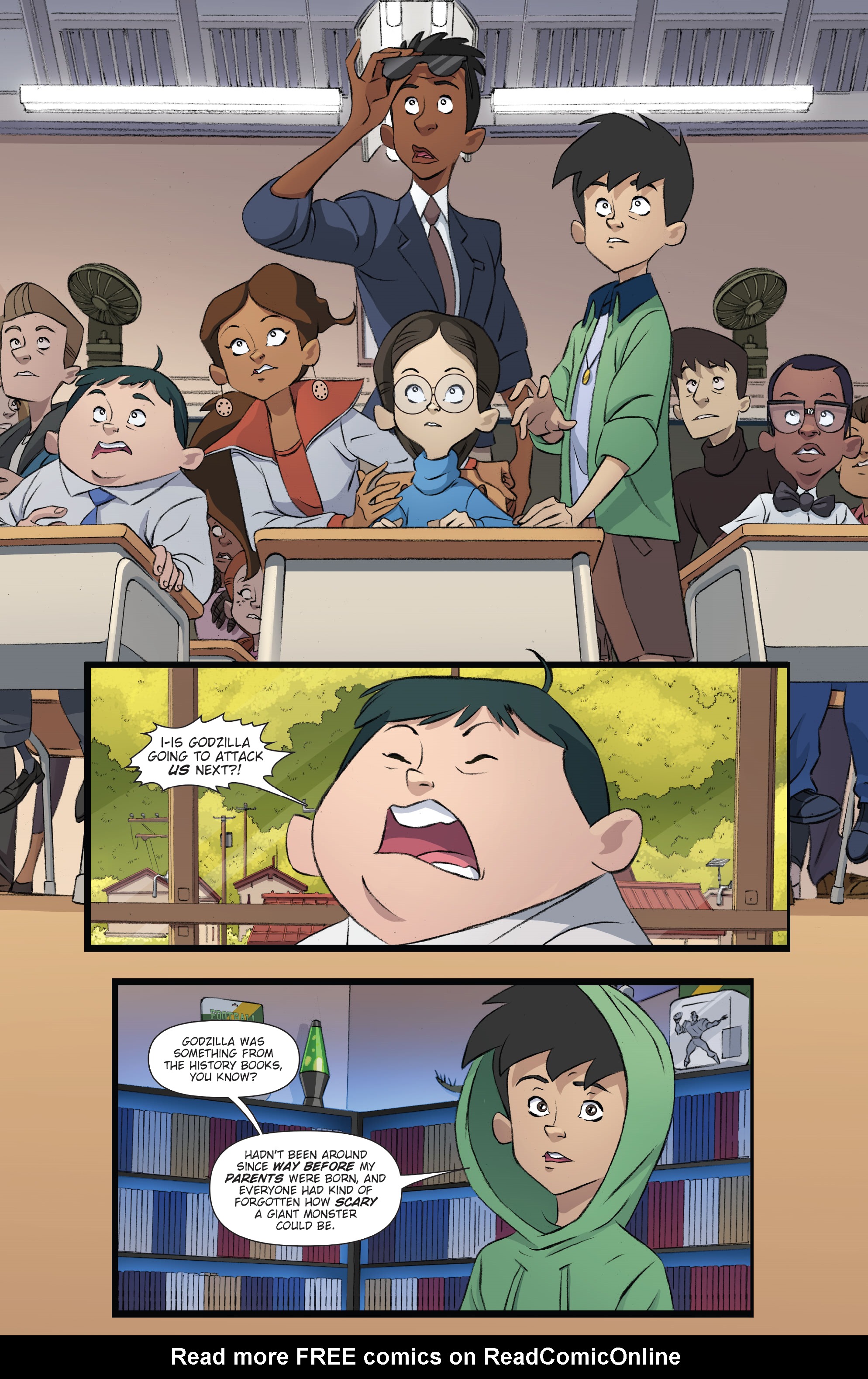 Read online Godzilla: Monsters & Protectors comic -  Issue #1 - 18