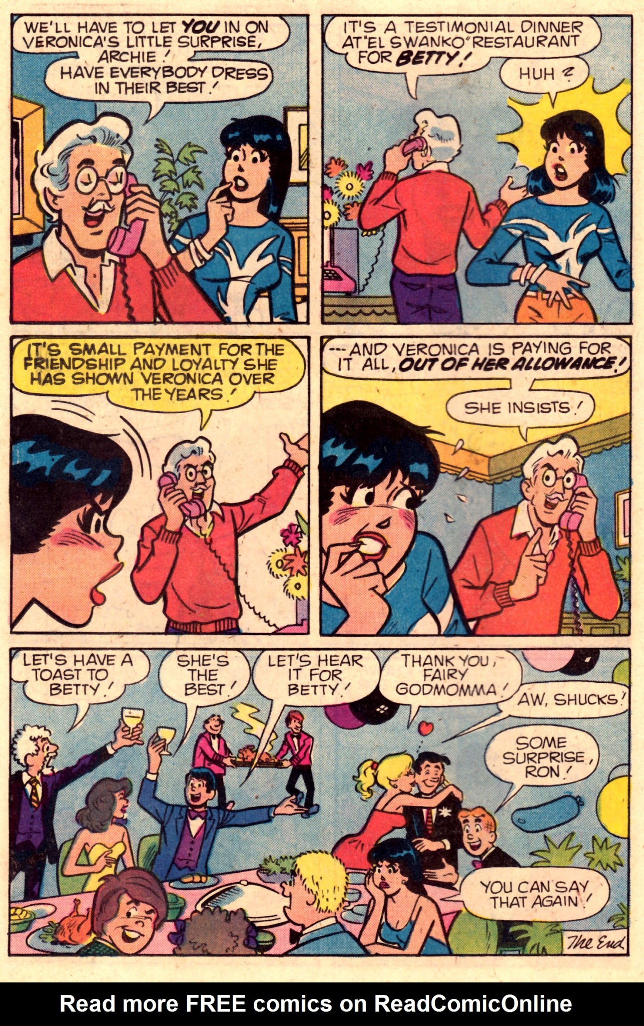 Read online Archie's Girls Betty and Veronica comic -  Issue #308 - 14