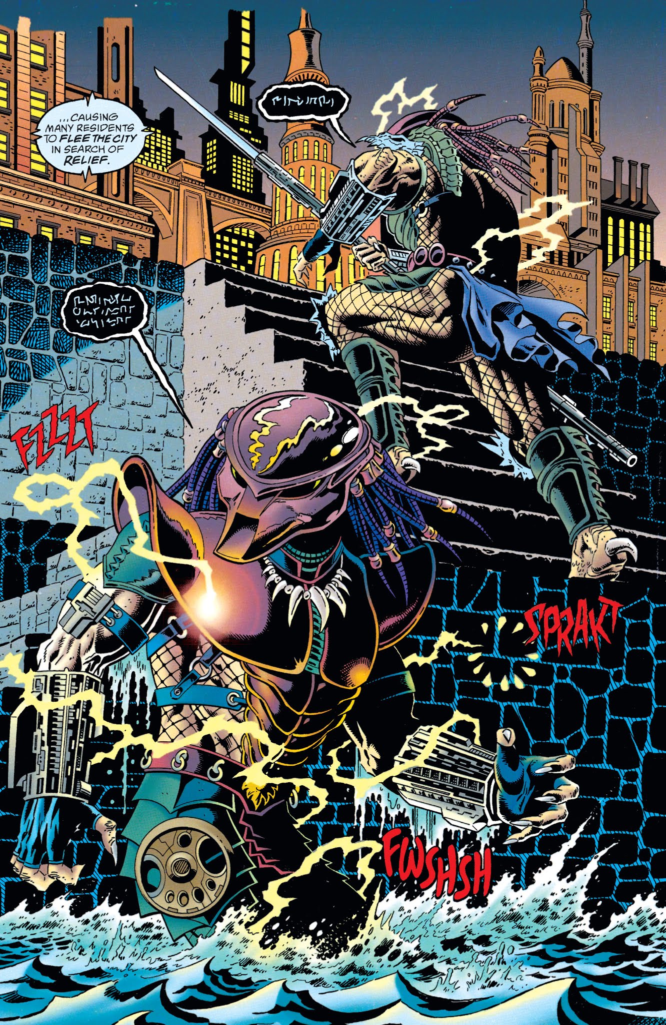 Read online DC Comics/Dark Horse Comics: Batman vs. Predator comic -  Issue # TPB (Part 2) - 94