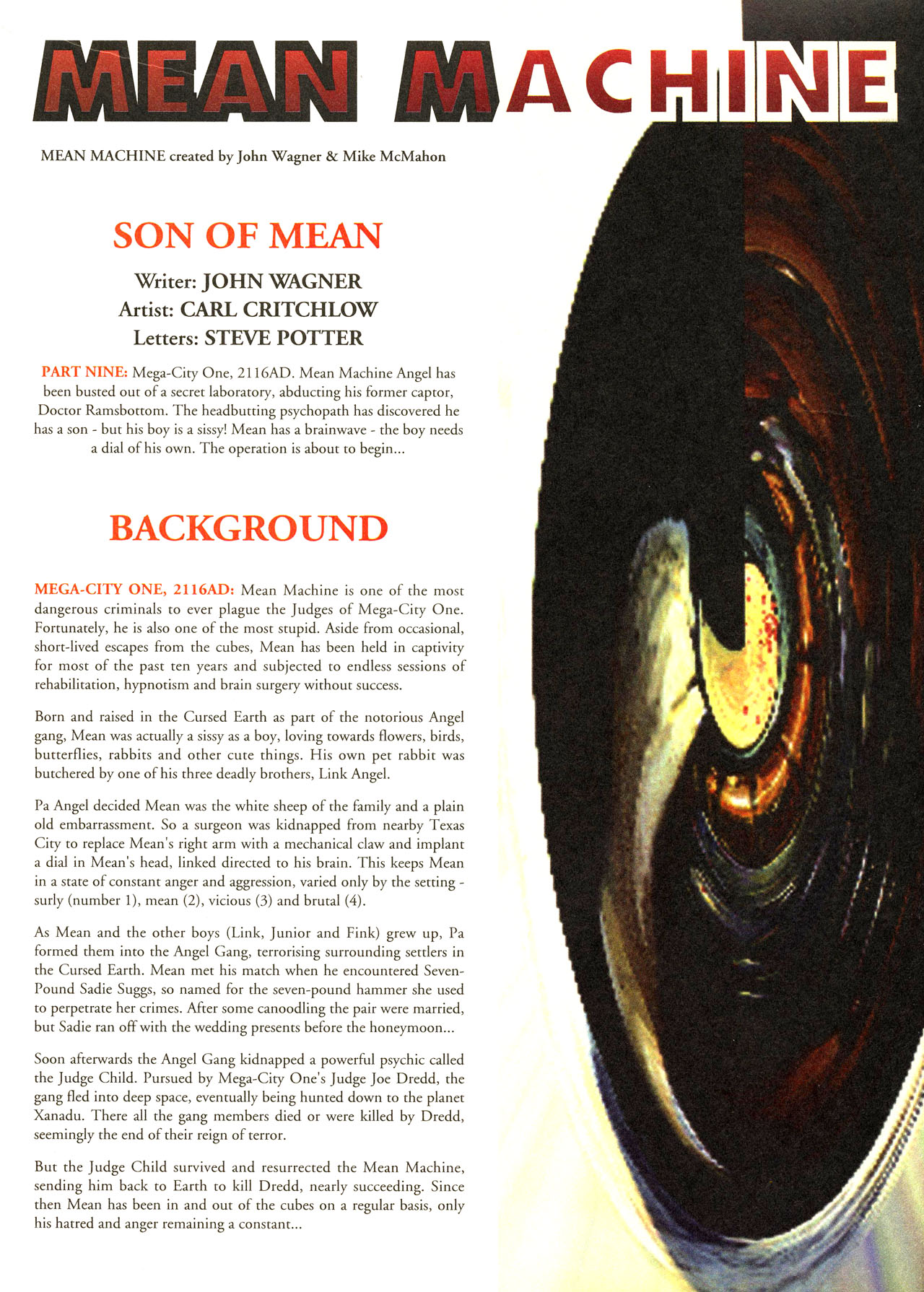 Read online Judge Dredd: The Megazine (vol. 2) comic -  Issue #71 - 20