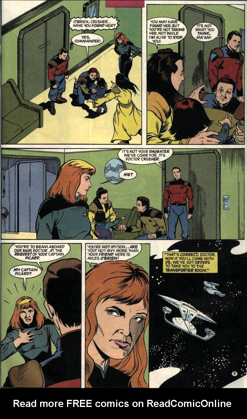 Read online Star Trek: The Next Generation (1989) comic -  Issue #48 - 9