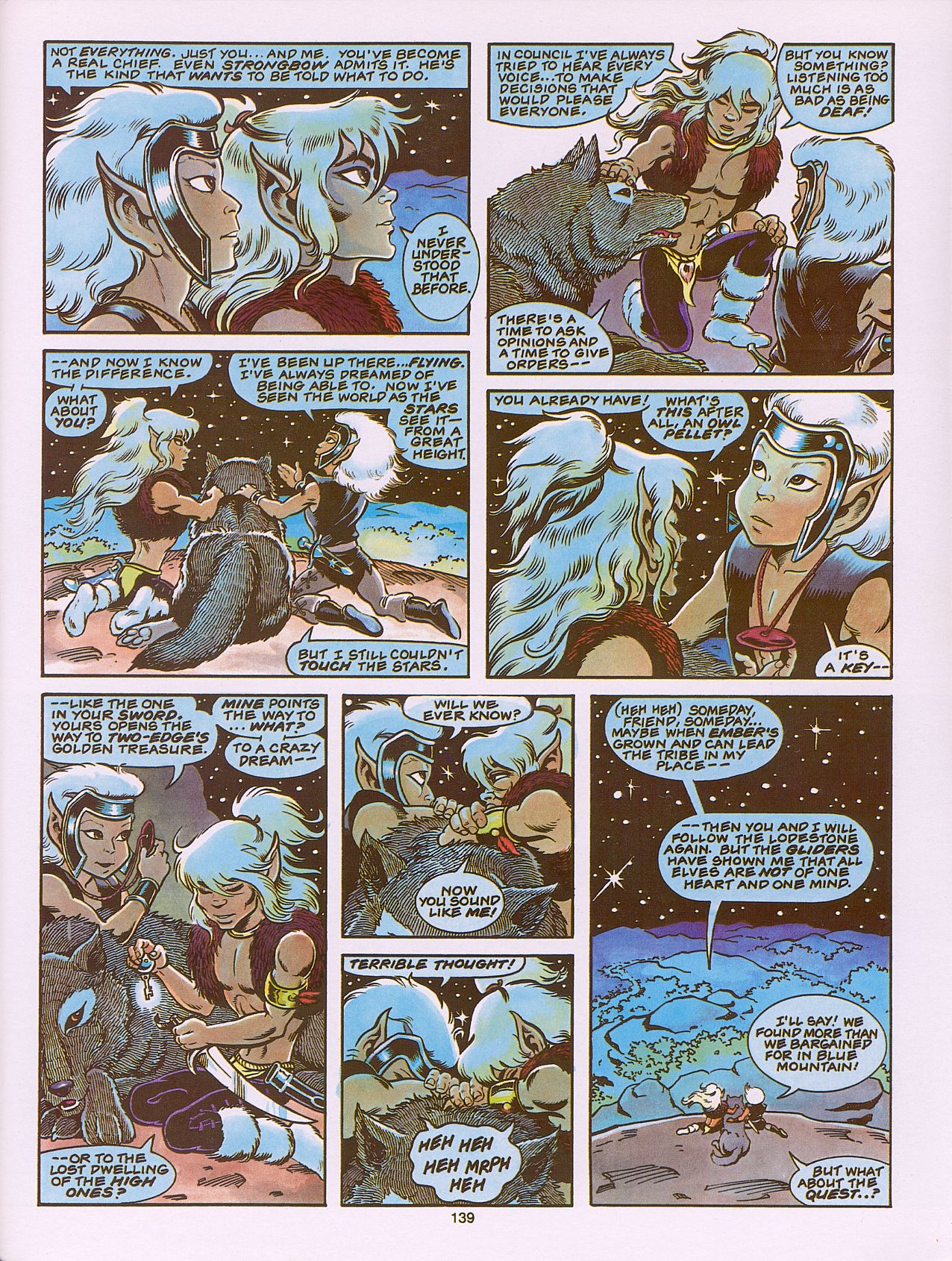 Read online ElfQuest (Starblaze Edition) comic -  Issue # TPB 3 - 138