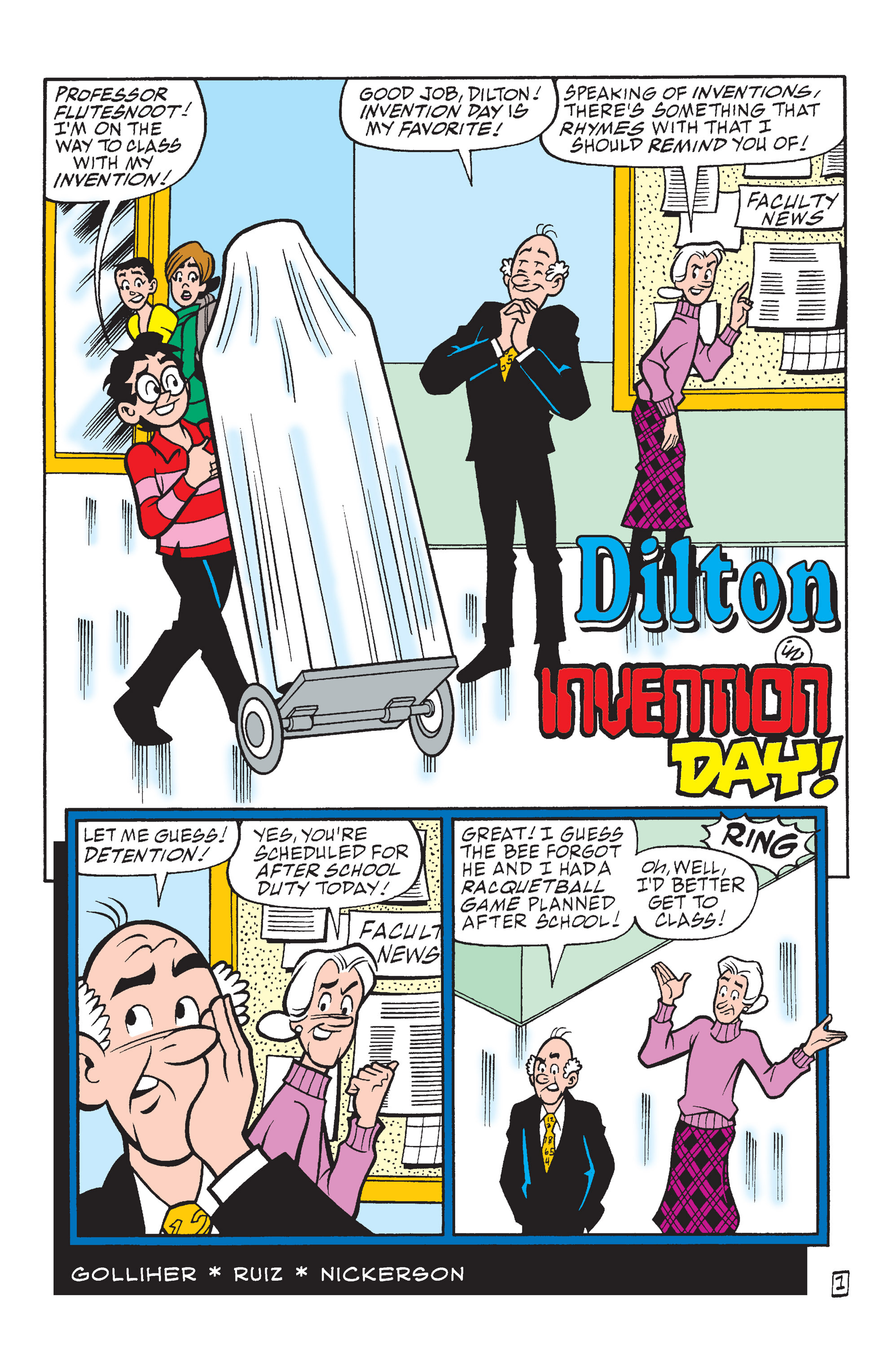 Read online Dilton's Doofy Inventions comic -  Issue # TPB - 99