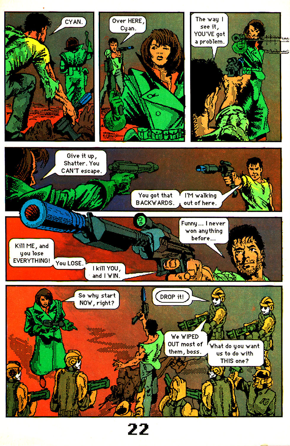 Read online Shatter comic -  Issue #4 - 25