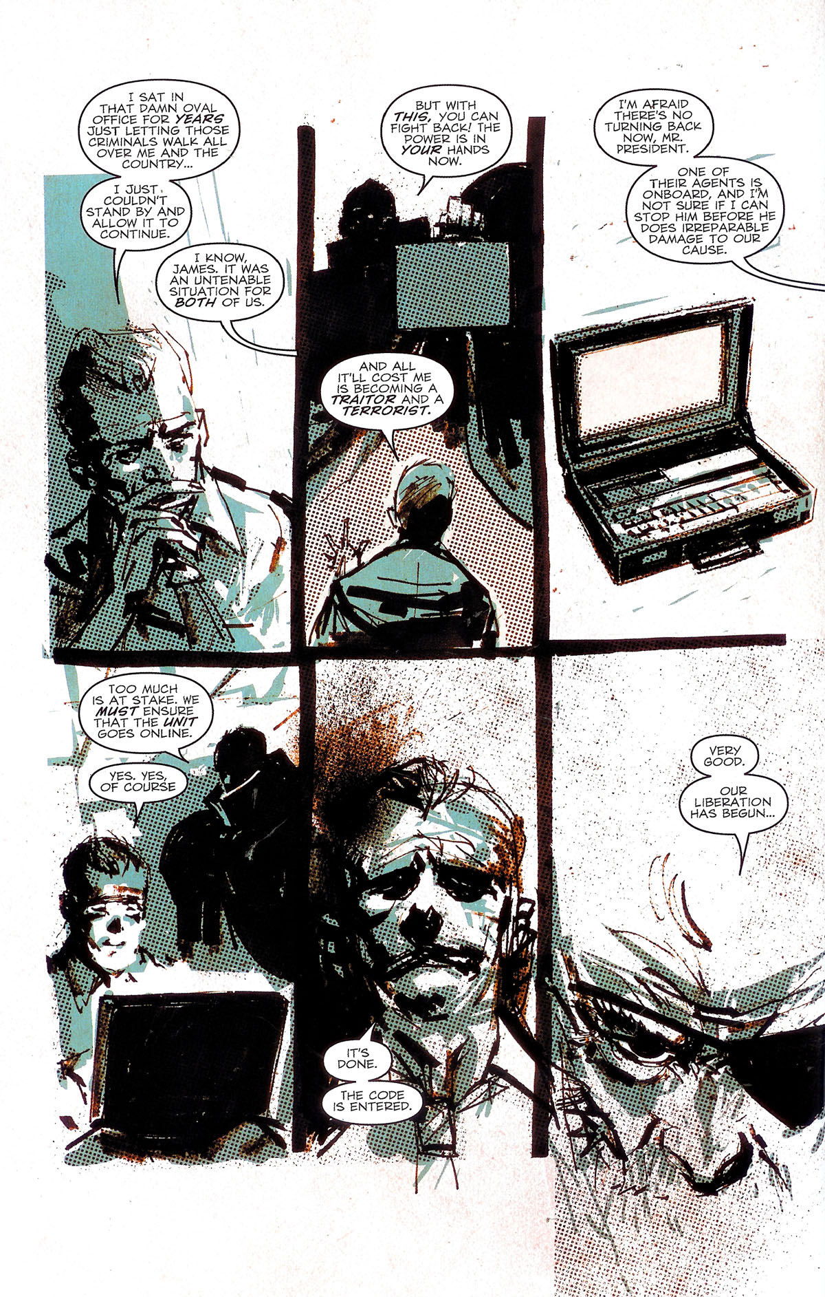 Read online Metal Gear Solid: Sons of Liberty comic -  Issue #7 - 7